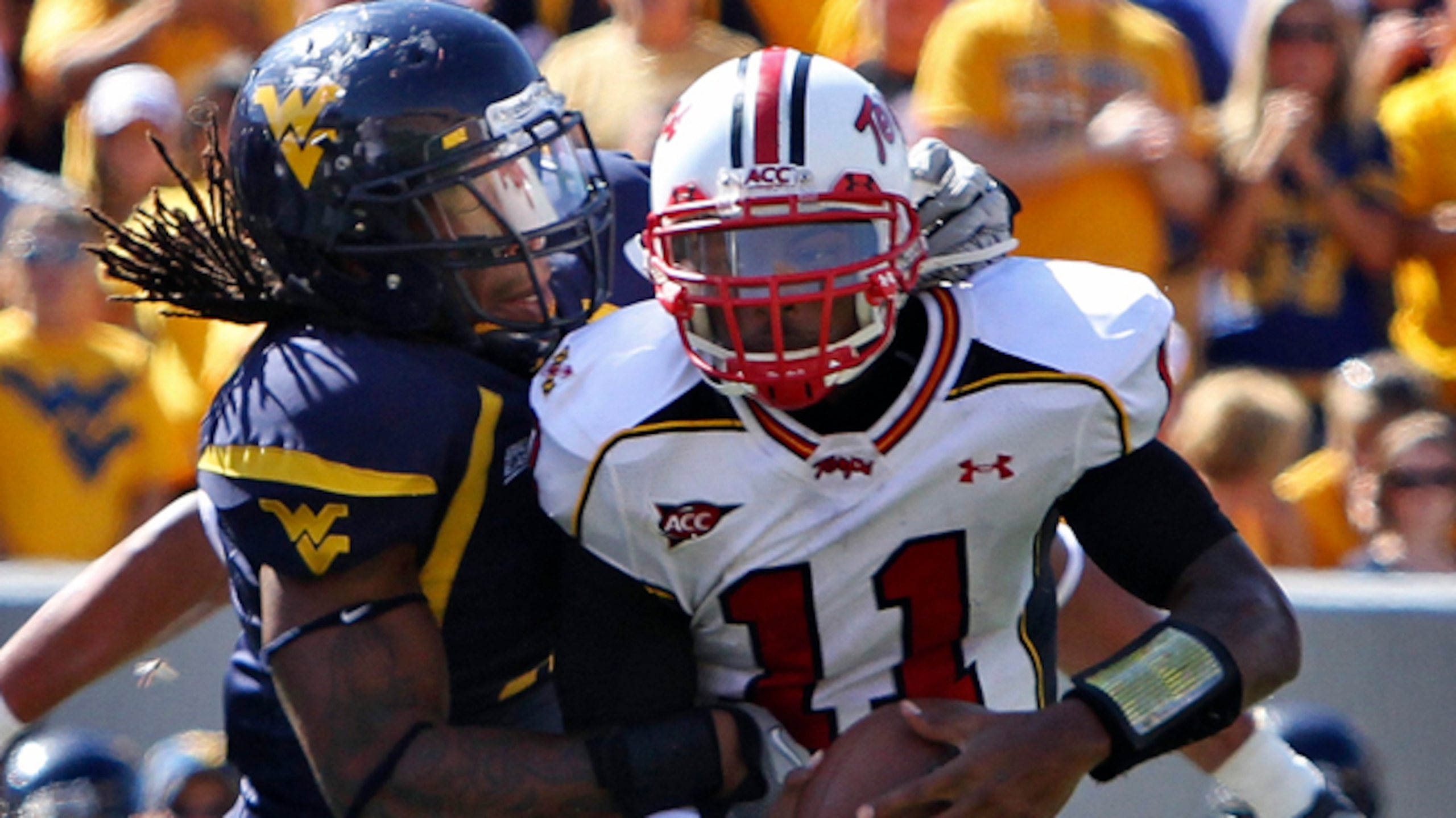 West Virginia DE Bruce Irvin