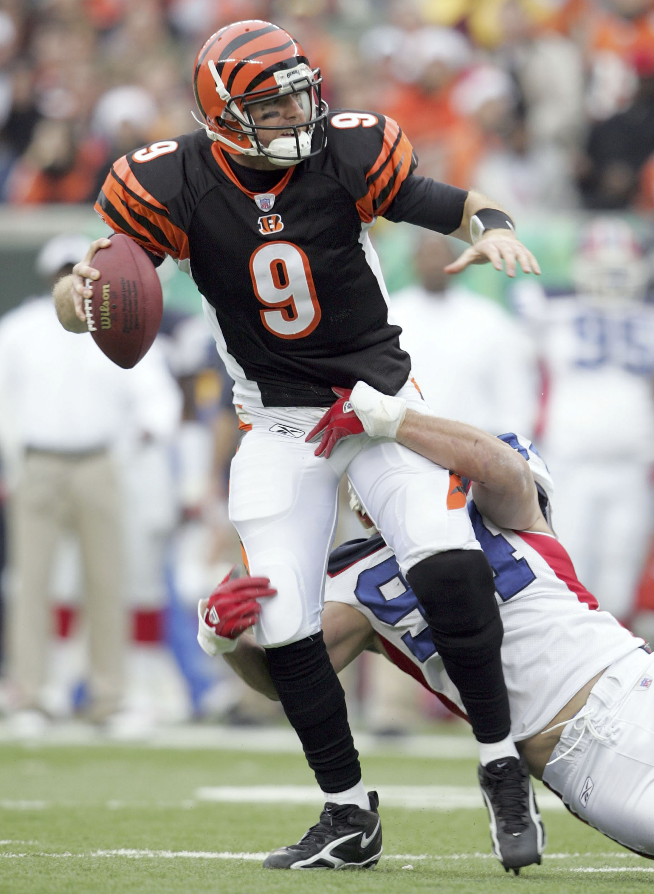 Bills vs. Bengals: Carson Palmer Turning The Ball Over - Buffalo