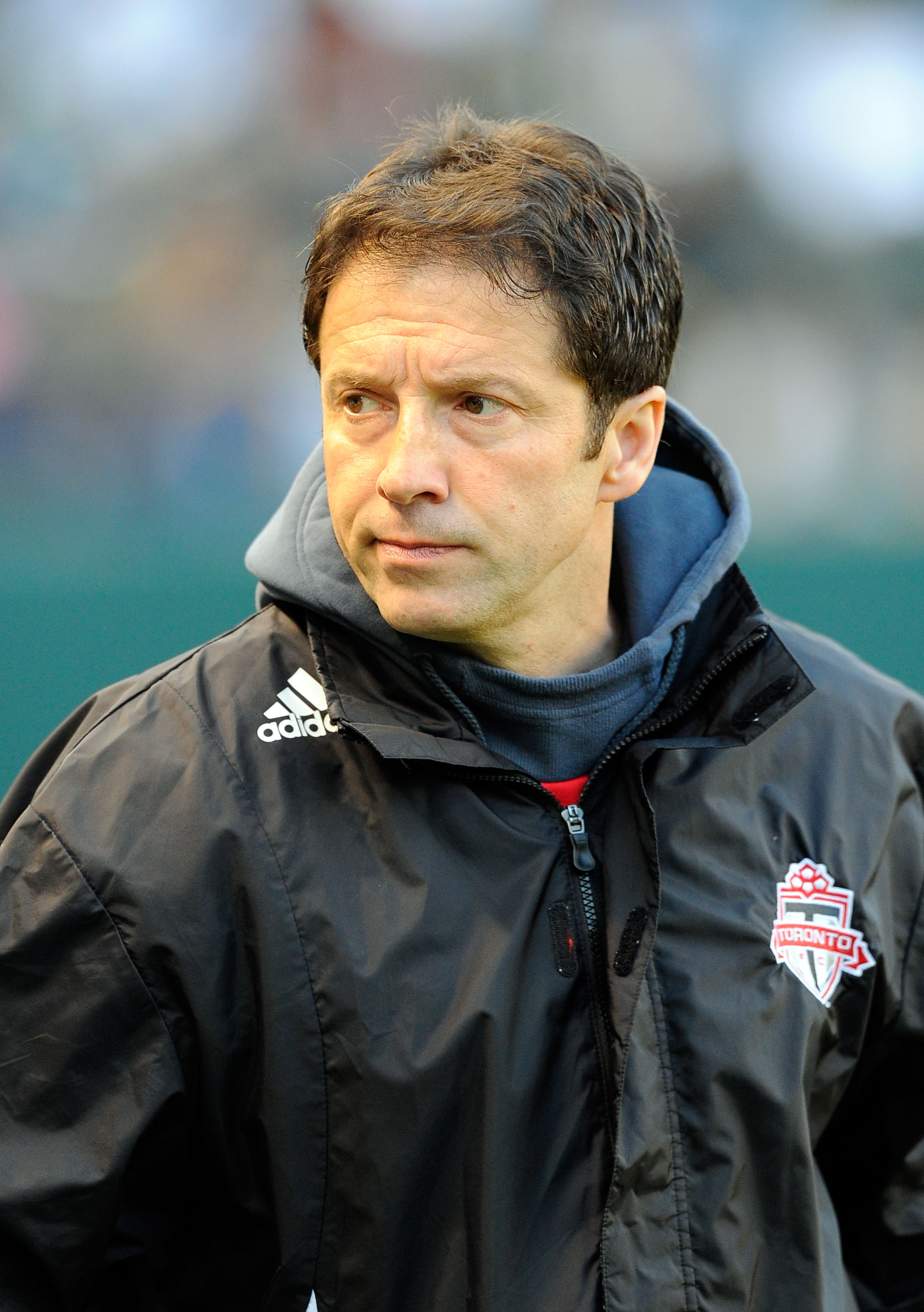 CARSON, CA - MAY 15:  Preki coach of Toronto FC during the MLS soccer match against Los Angeles Galaxy on May 15, 2010 at the Home Depot Center in Carson, California.  (Photo by Kevork Djansezian/Getty Images)