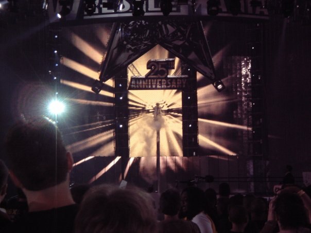 My Own Personal Picture from Wrestlemania 25
