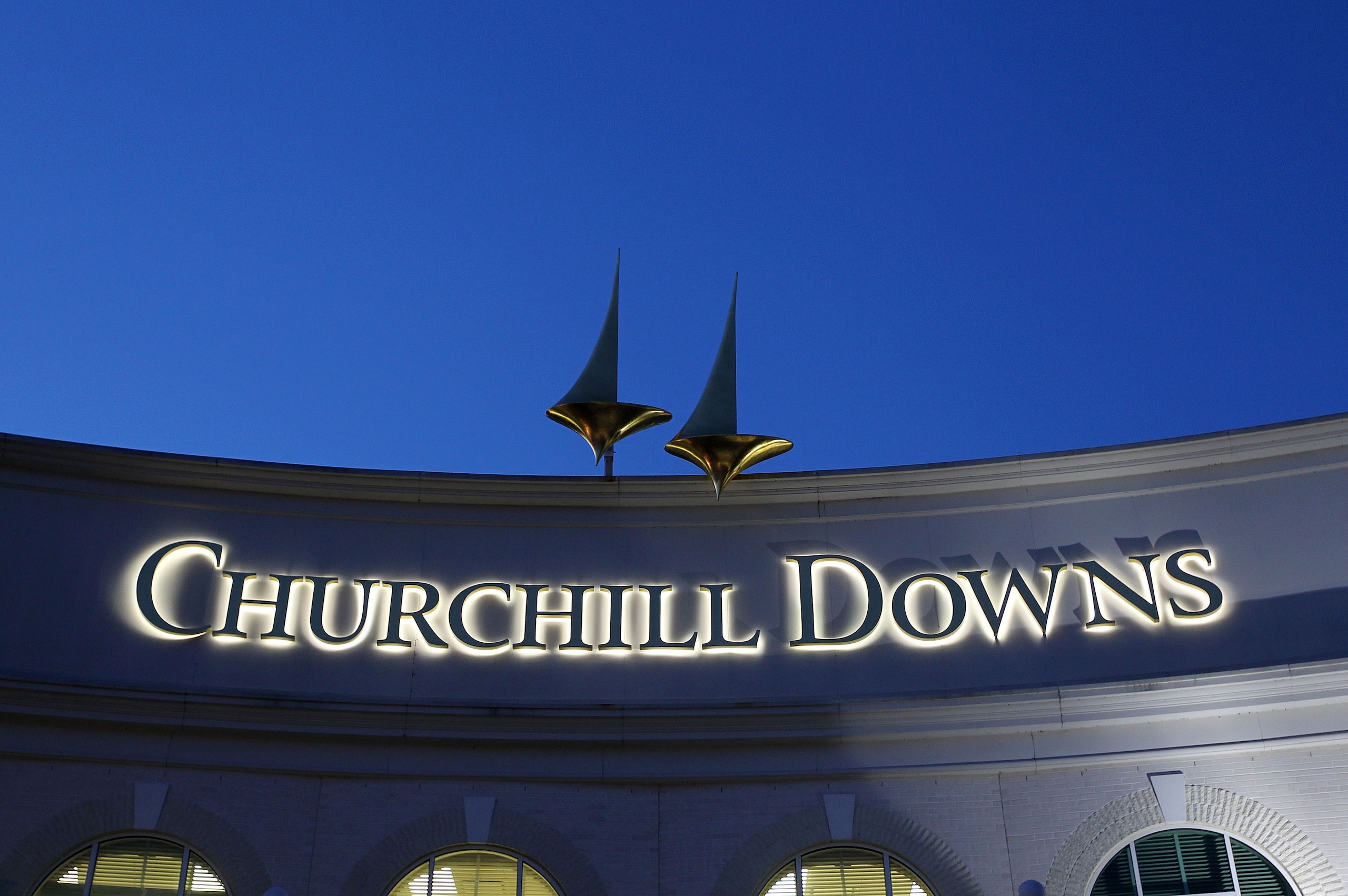 LOUISVILLE, KY - APRIL 30:  A view of Churchill Downs on April 30, 2010 in Louisville, Kentucky.  (Photo by Jamie Squire/Getty Images)