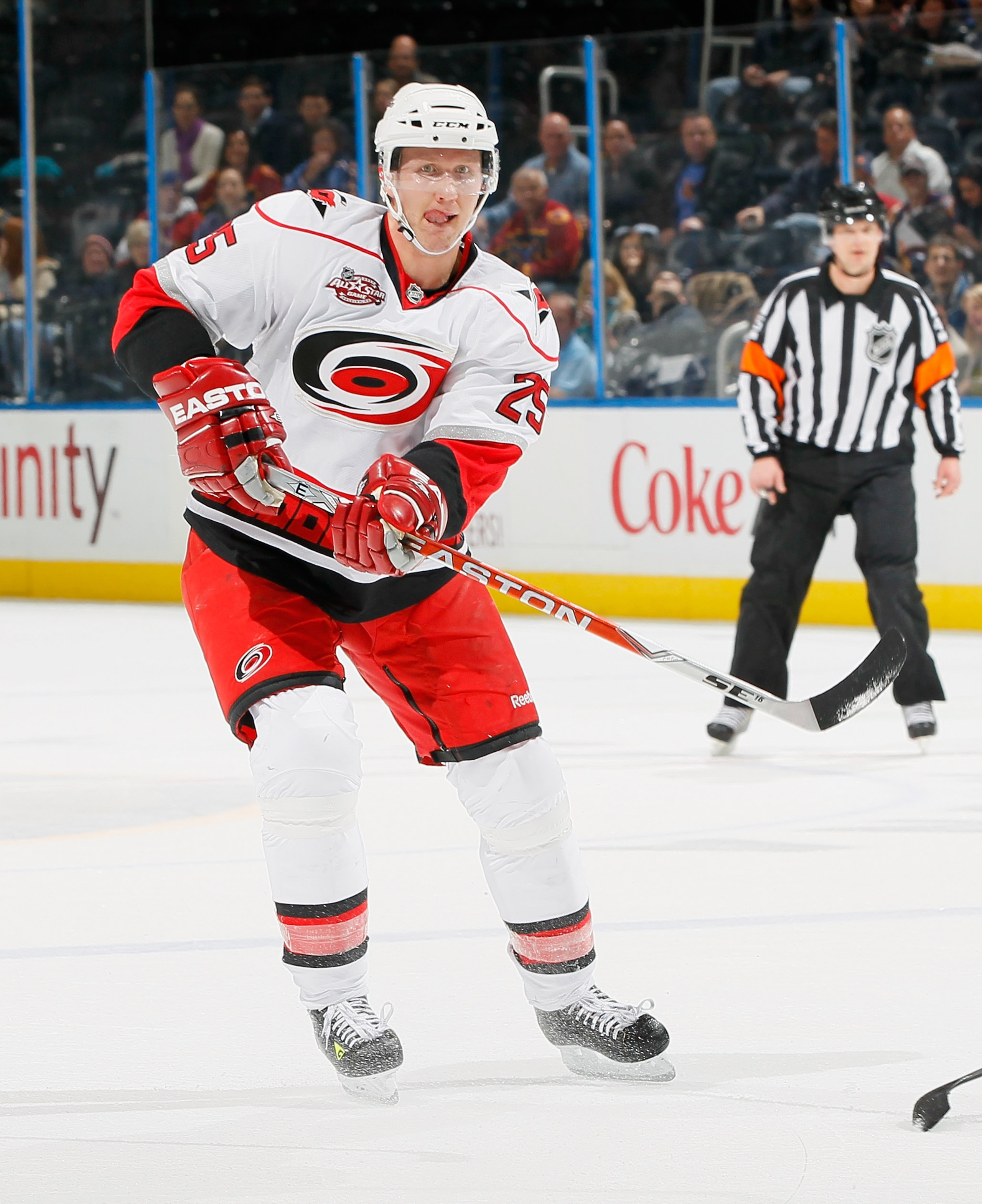 ATLANTA, GA - DECEMBER 16: Joni Pitkanen #25 of the Carolina Hurricanes against the Atlanta Thrashers at Philips Arena on December 16, 2010 in Atlanta, Georgia. (Photo by Kevin C. Cox/Getty Images) ATLANTA, GA - DECEMBER 16: Joni Pitkanen #25 of the Carolina Hurricanes against the Atlanta Thrashers at Philips Arena on December 16, 2010 in Atlanta, Georgia. (Photo by Kevin C. Cox/Getty Images)