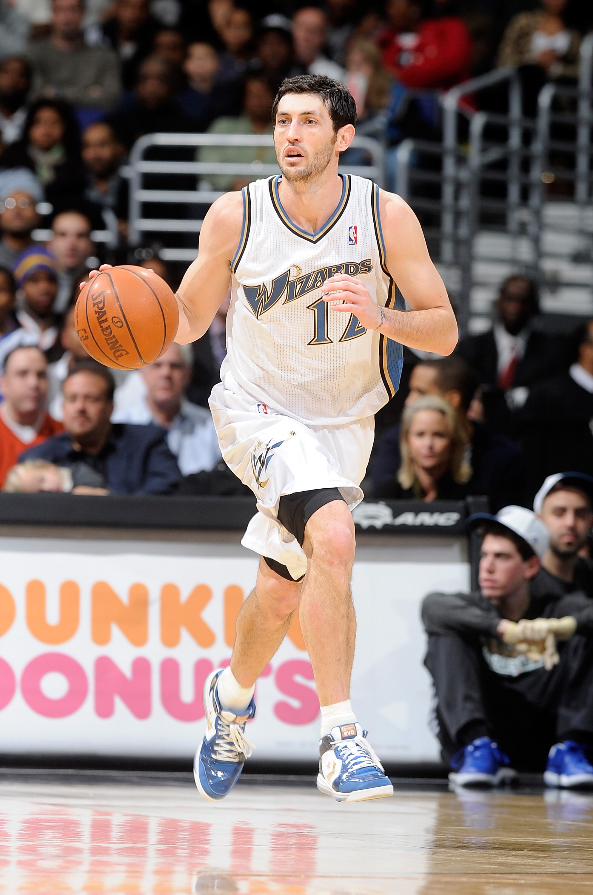 WASHINGTON, DC - DECEMBER 18:  Kirk Hinrich #12 of the Washington Wizards handles the ball against the Miami Heat at the Verizon Center on December 18, 2010 in Washington, DC. NOTE TO USER: User expressly acknowledges and agrees that, by downloading and o