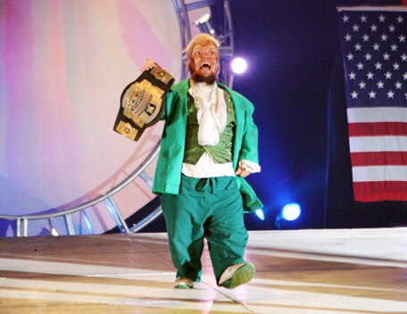 Looking at this picture will make you feel the same way about Hornswoggle as I do (if you don't already).