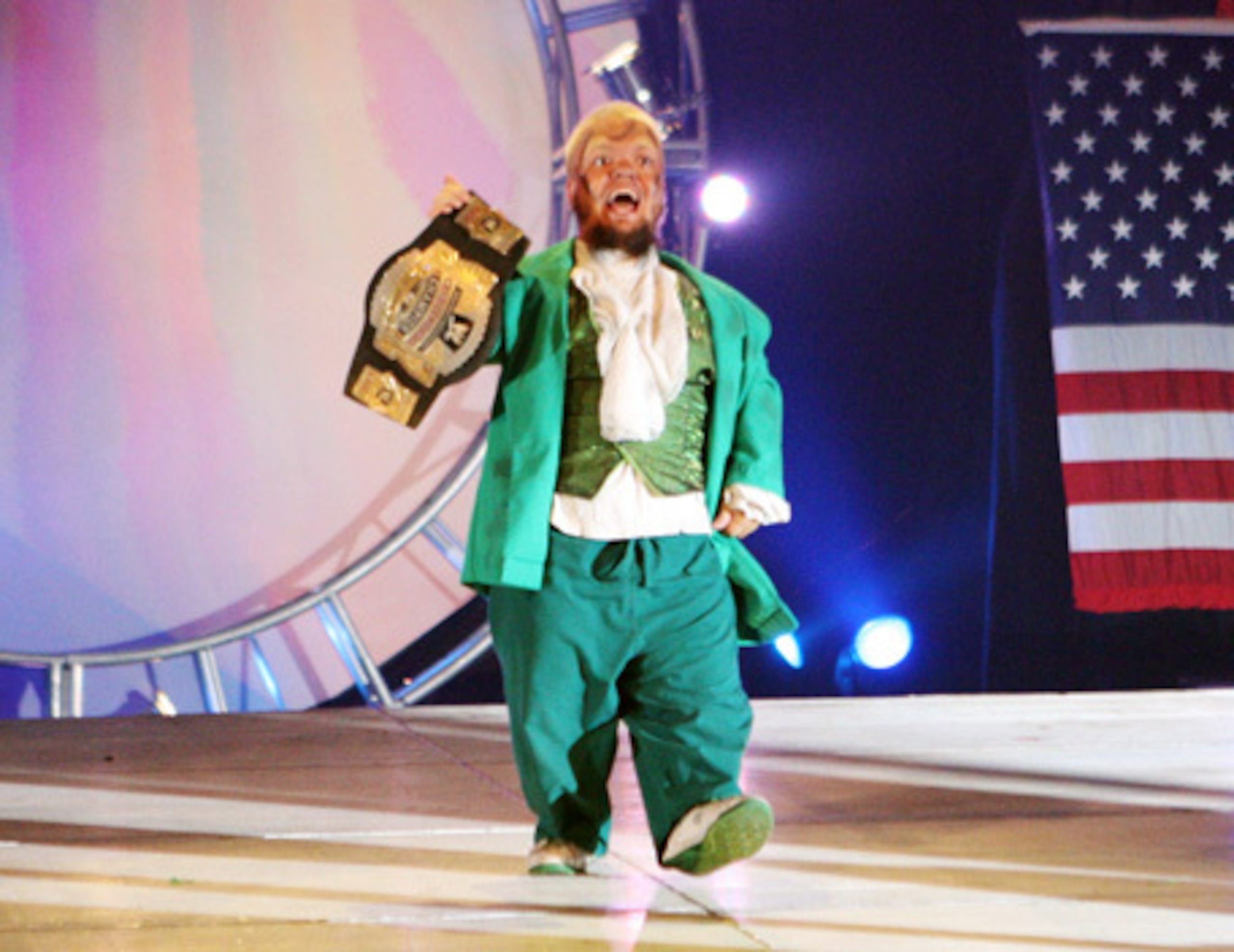 Looking at this picture will make you feel the same way about Hornswoggle as I do (if you don't already). Looking at this picture will make you feel the same way about Hornswoggle as I do (if you don't already).
