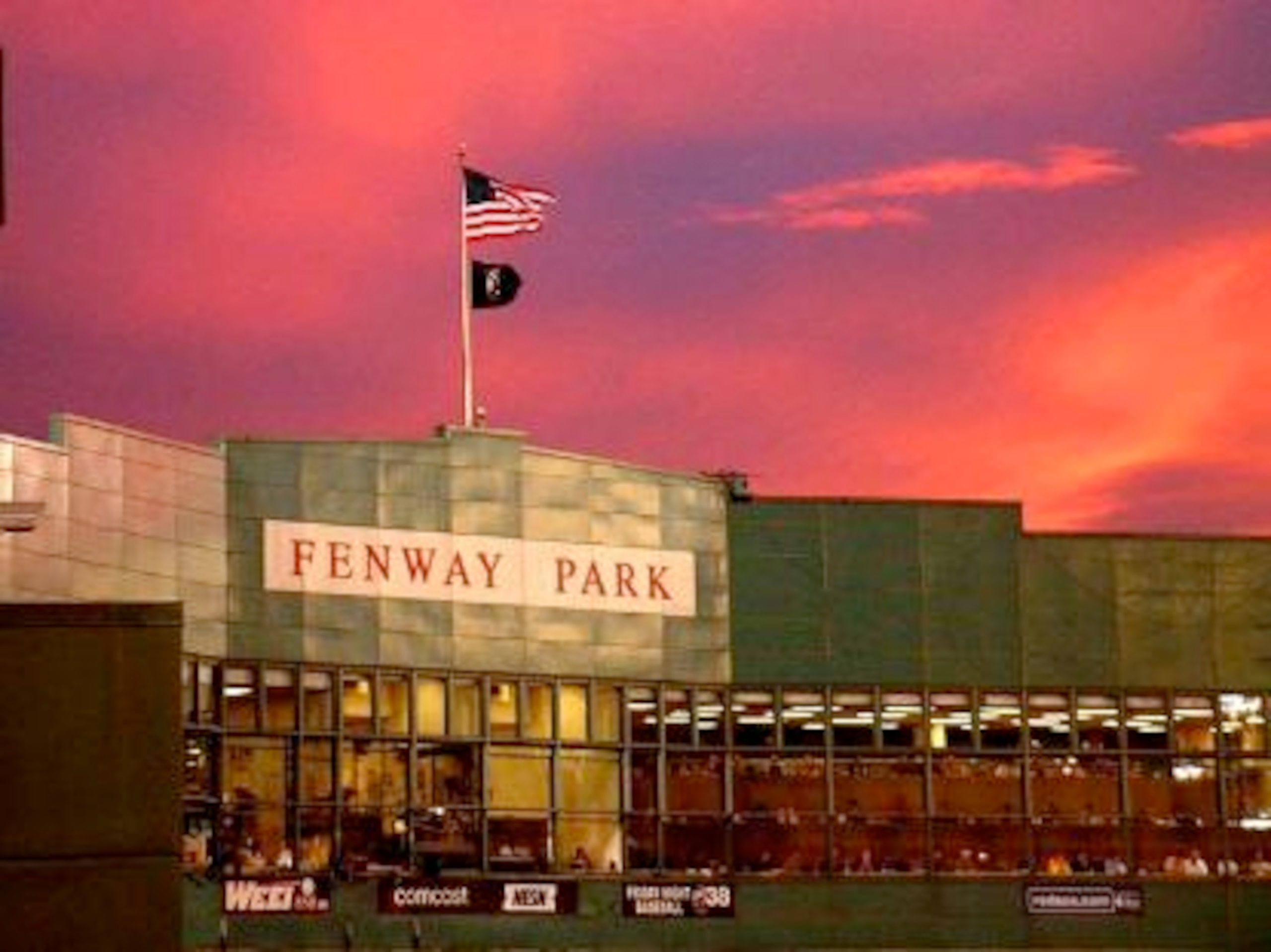 Beloved Fenway Park in Boston, Massachusetts is a throwback to a different era.