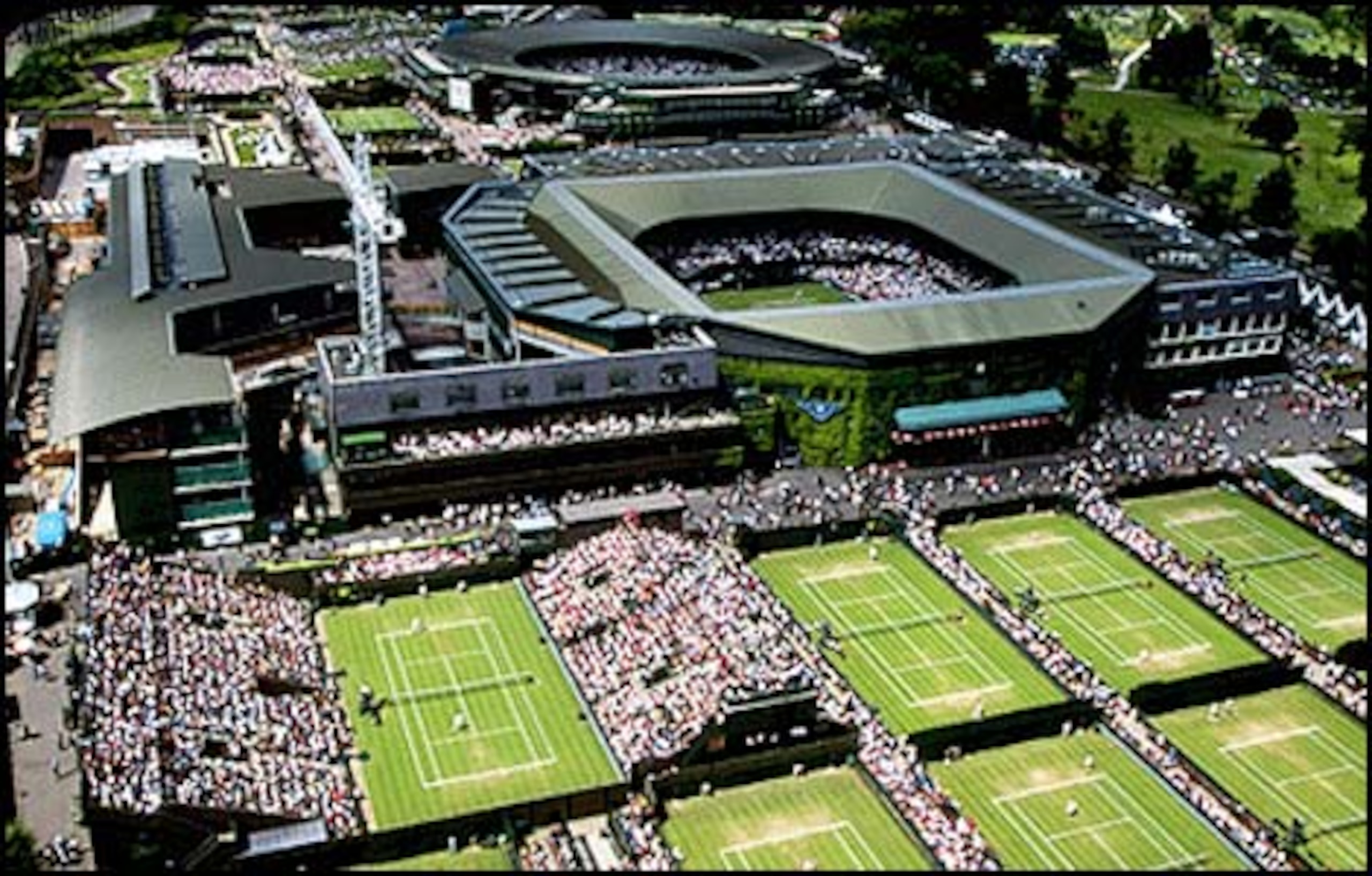 The grounds of the All England Club play host to the worlds most famous tennis tournament in June and July.