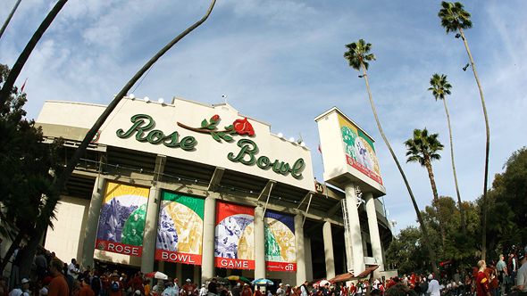 The Rose Bowl in Pasadena is truly a sight to behold on the first day in January.