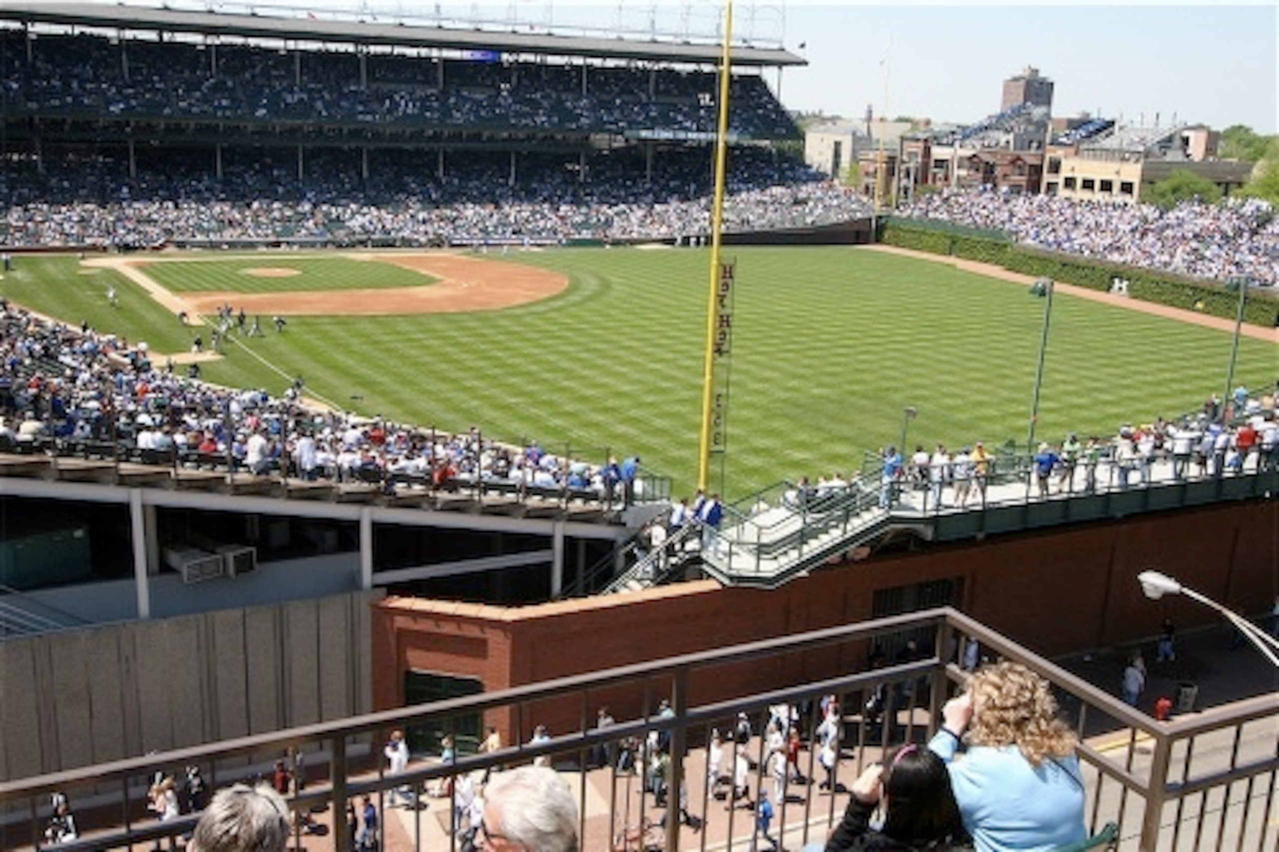 The "Friendly Confines" takes the top spot amongst the baseball stadiums, because the stadium itself is practically more identifiable than the team that plays there!