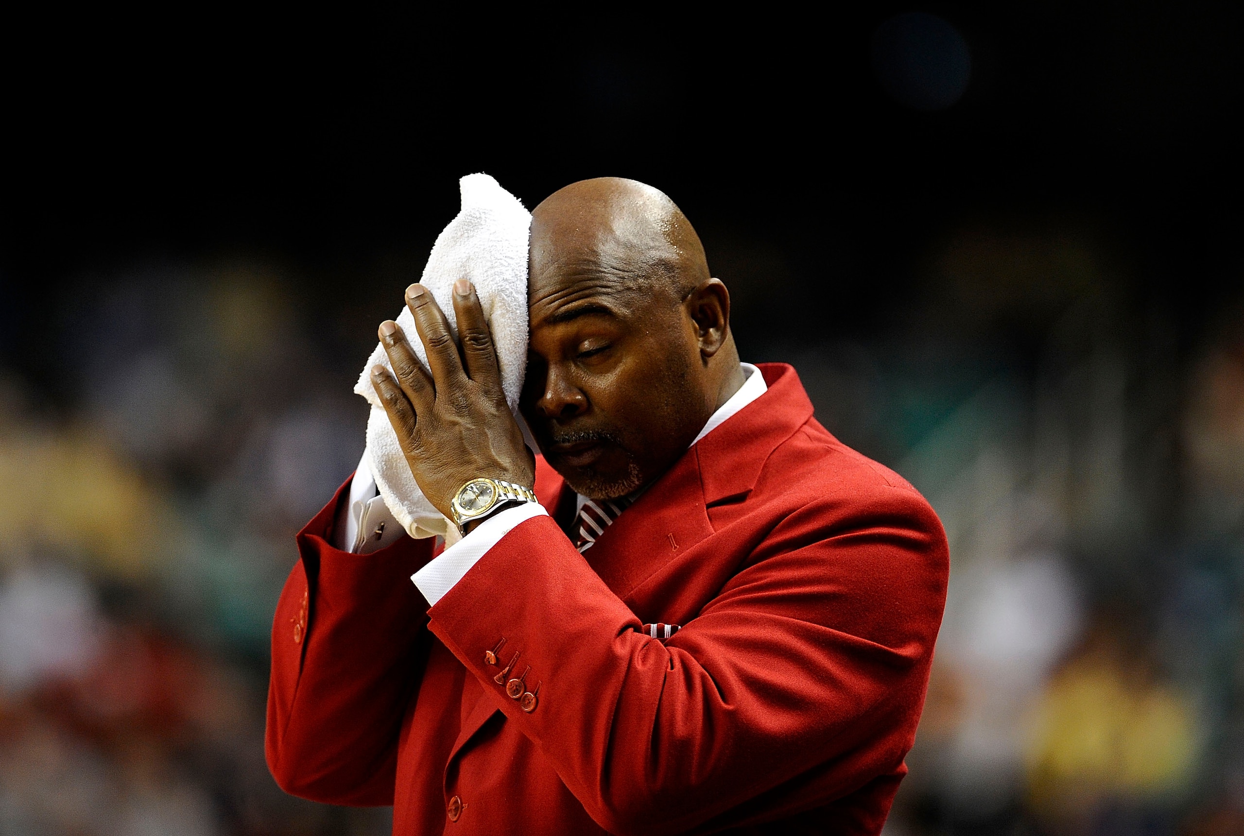 GREENSBORO, NC - MARCH 13:  Sidney Lowe, head coach of the North Carolina State Wolfpack coaches against the Georgia Tech Yellow Jackets in their semifinal game in the 2010 ACC Men's Basketball Tournament at the Greensboro Coliseum on on March 13, 2010 in