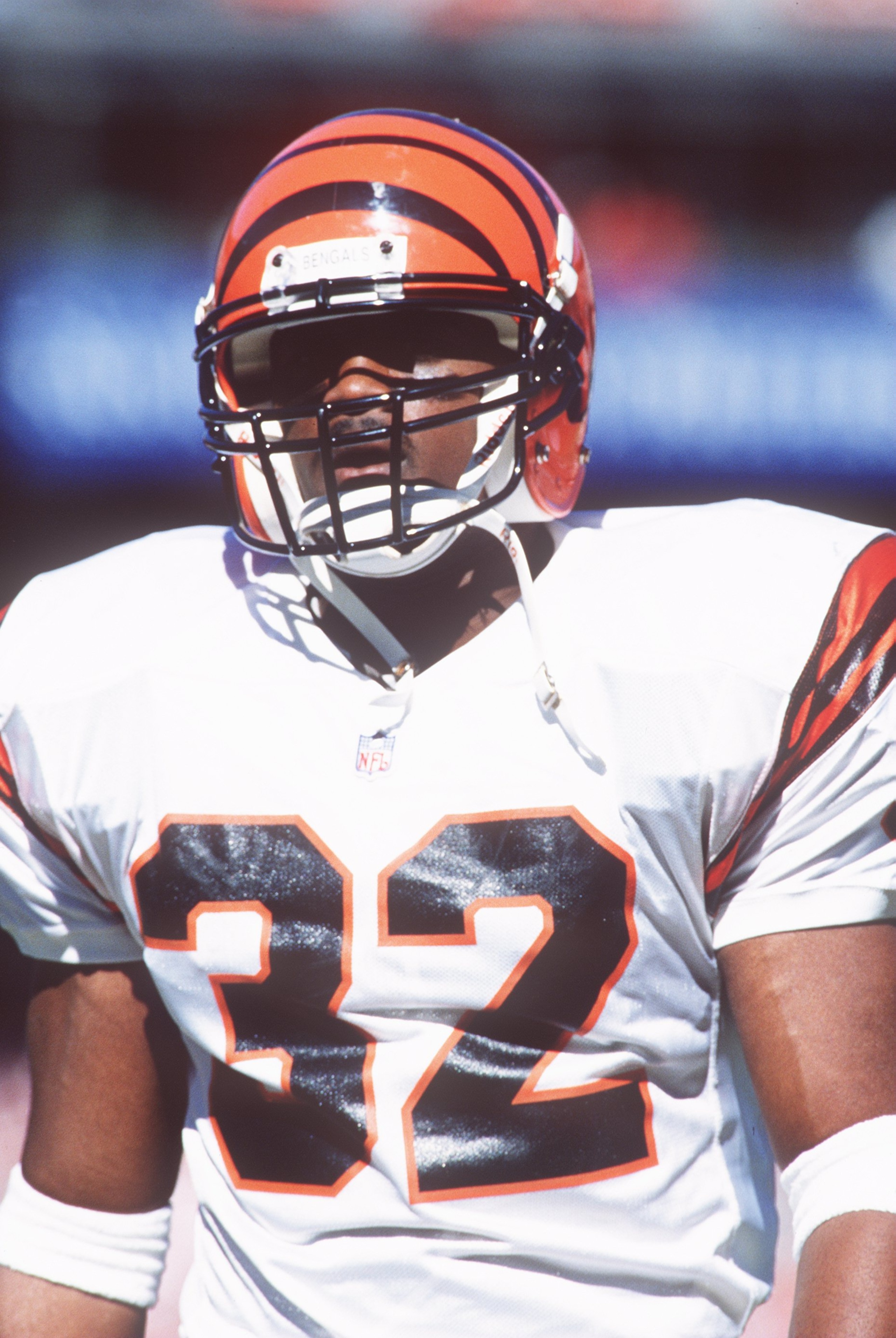 20 Oct 1996:  Running back Ki-Jana Carter of the Cincinnati Bengals during the Bengals 28-21 loss to the San Francisco 49ers at 3Com Park in San Francisco, California. Mandatory Credit: Otto Greule/ALLSPORT