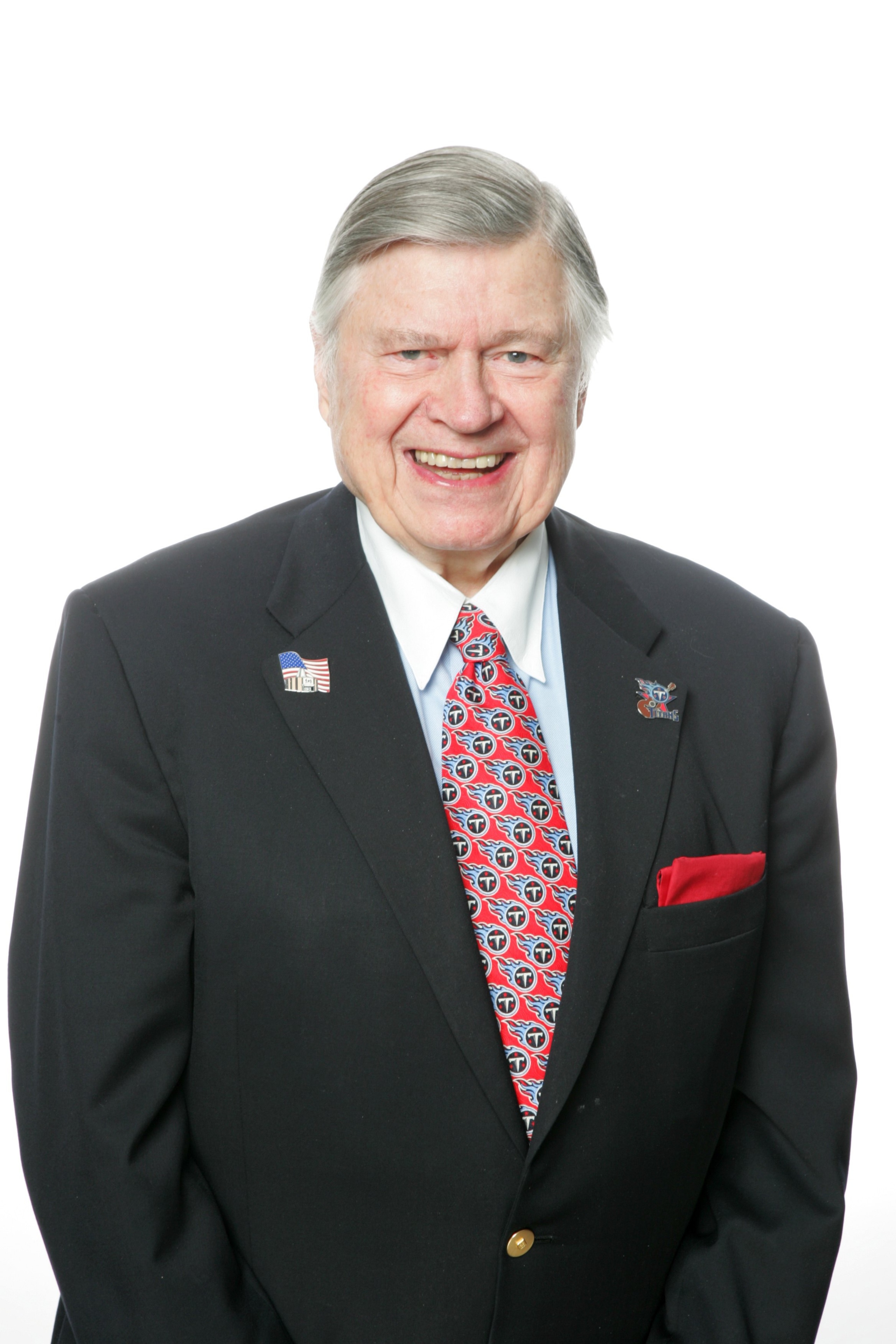 NASHVILLE, TN - 2009:  K.S. 'Bud' Adams, Jr. of the Tennessee Titans poses for his 2009 NFL headshot at photo day in Nashville, Tennessee.  (Photo by NFL Photos)