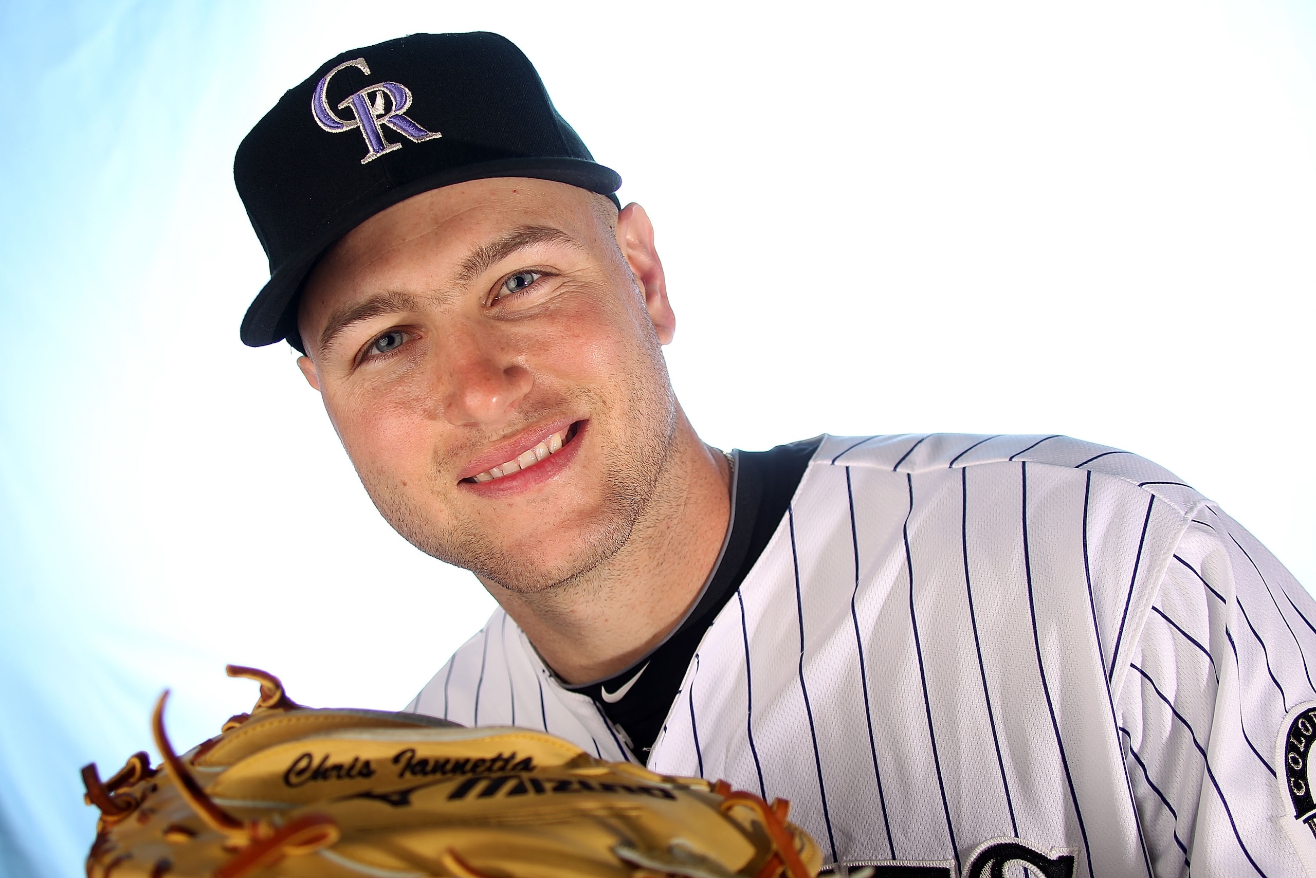 TUCSON, AZ - FEBRUARY 28: Chris Iannetta of the Colorado Rockies poses for a photo during Spring Training Media Photo Day at Hi Corbett Field on February 28, 2010 in Tucson, Arizona. (Photo by Ronald Martinez/Getty Images) TUCSON, AZ - FEBRUARY 28: Chris Iannetta of the Colorado Rockies poses for a photo during Spring Training Media Photo Day at Hi Corbett Field on February 28, 2010 in Tucson, Arizona. (Photo by Ronald Martinez/Getty Images)