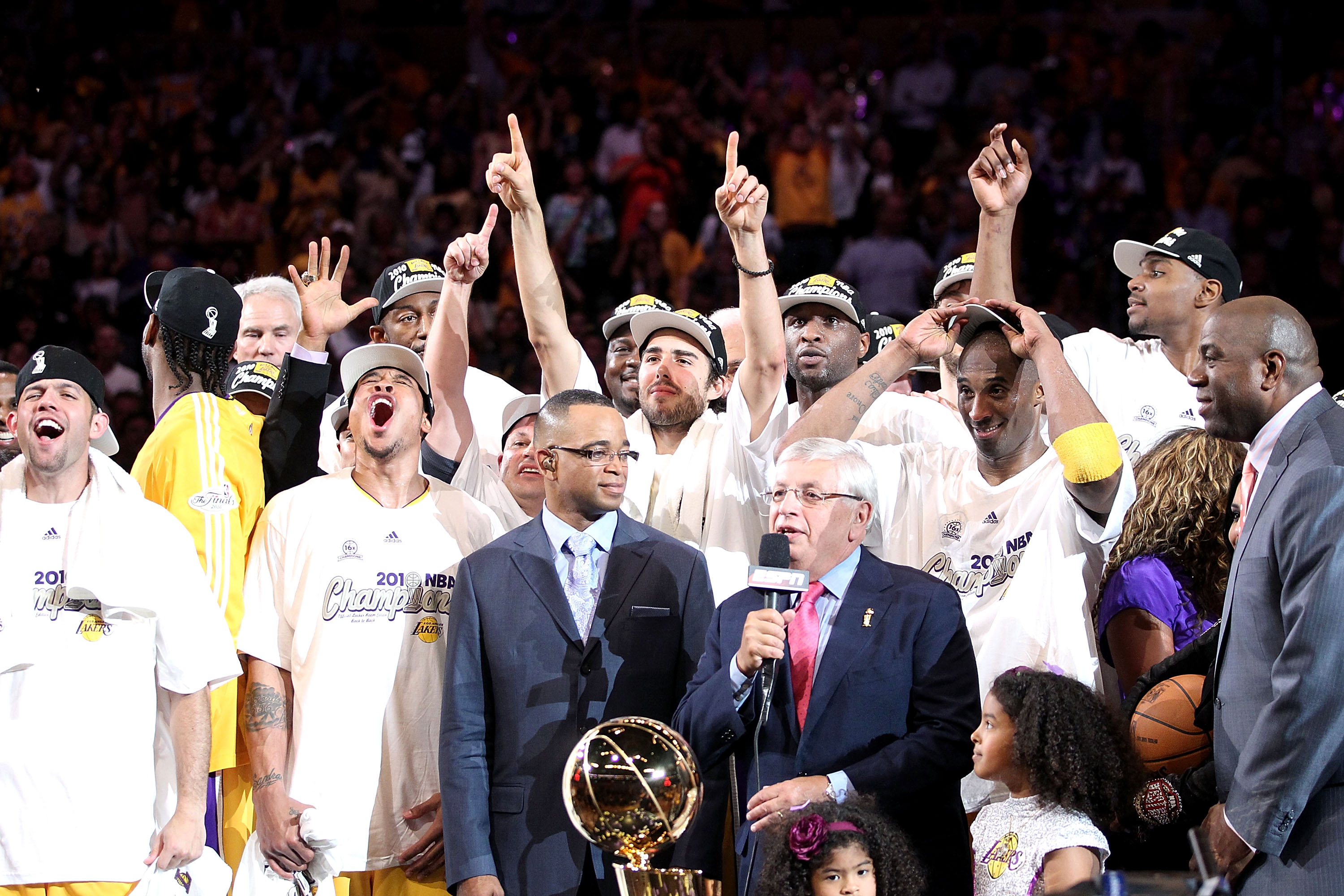 NBA Finals 2010: Los Angeles Lakers revel in glory as Boston