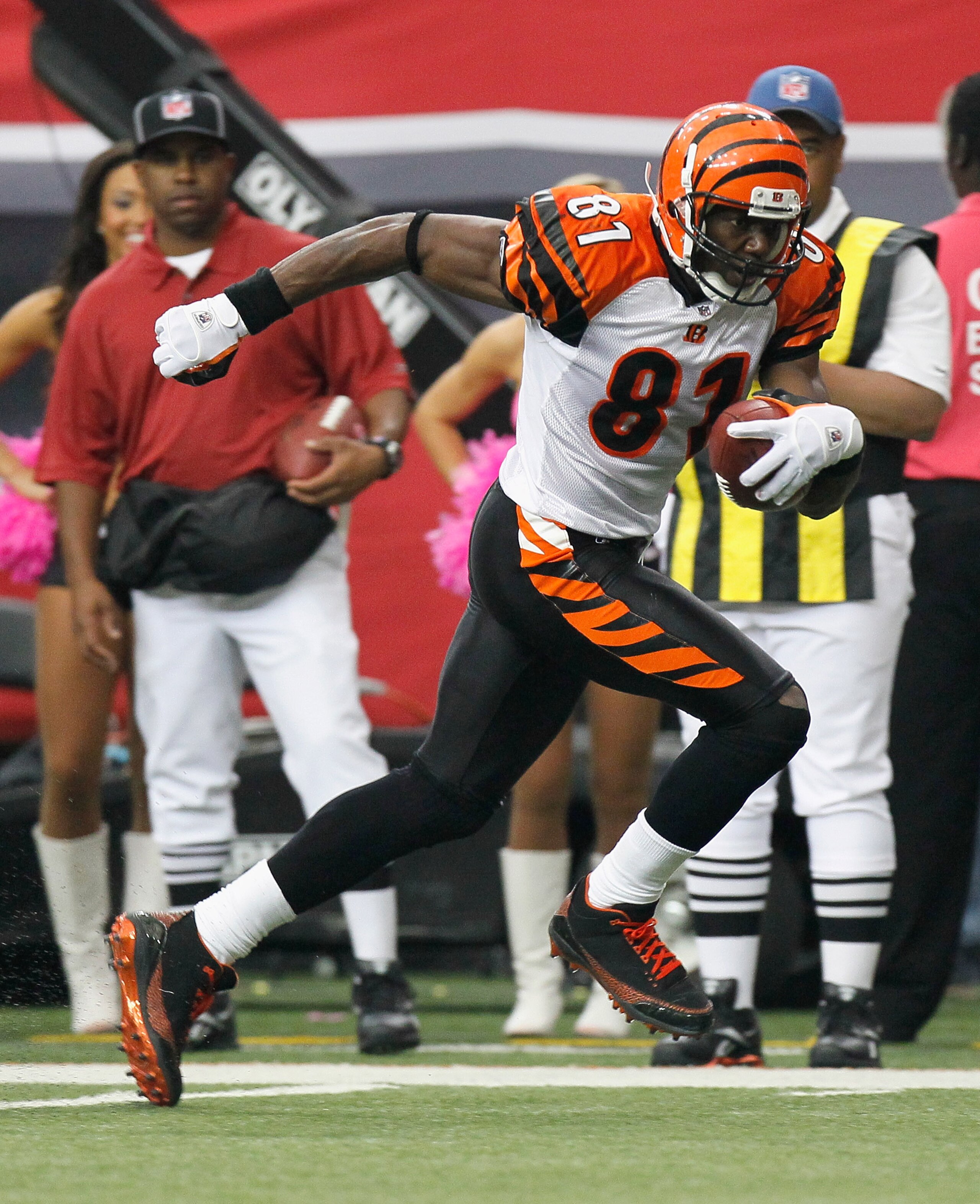 ATLANTA - OCTOBER 24:  Terrell Owens #81 of the Cincinnati Bengals against the Atlanta Falcons at Georgia Dome on October 24, 2010 in Atlanta, Georgia.  (Photo by Kevin C. Cox/Getty Images)