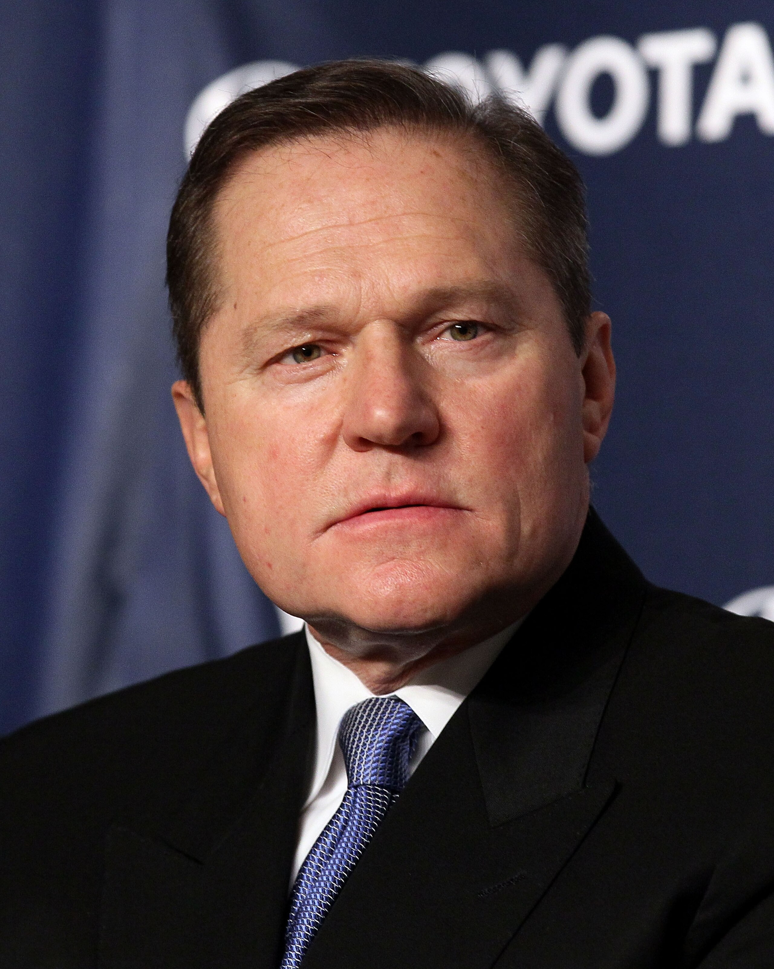 NEW YORK, NY - JANUARY 19: Agent Scott Boras looks on as his client, Rafael Soriano, is introduced by the New York Yankees during a press conference on January 19, 2011 at Yankee Stadium in the Bronx borough of New York City. The Yankees signed Soriano to