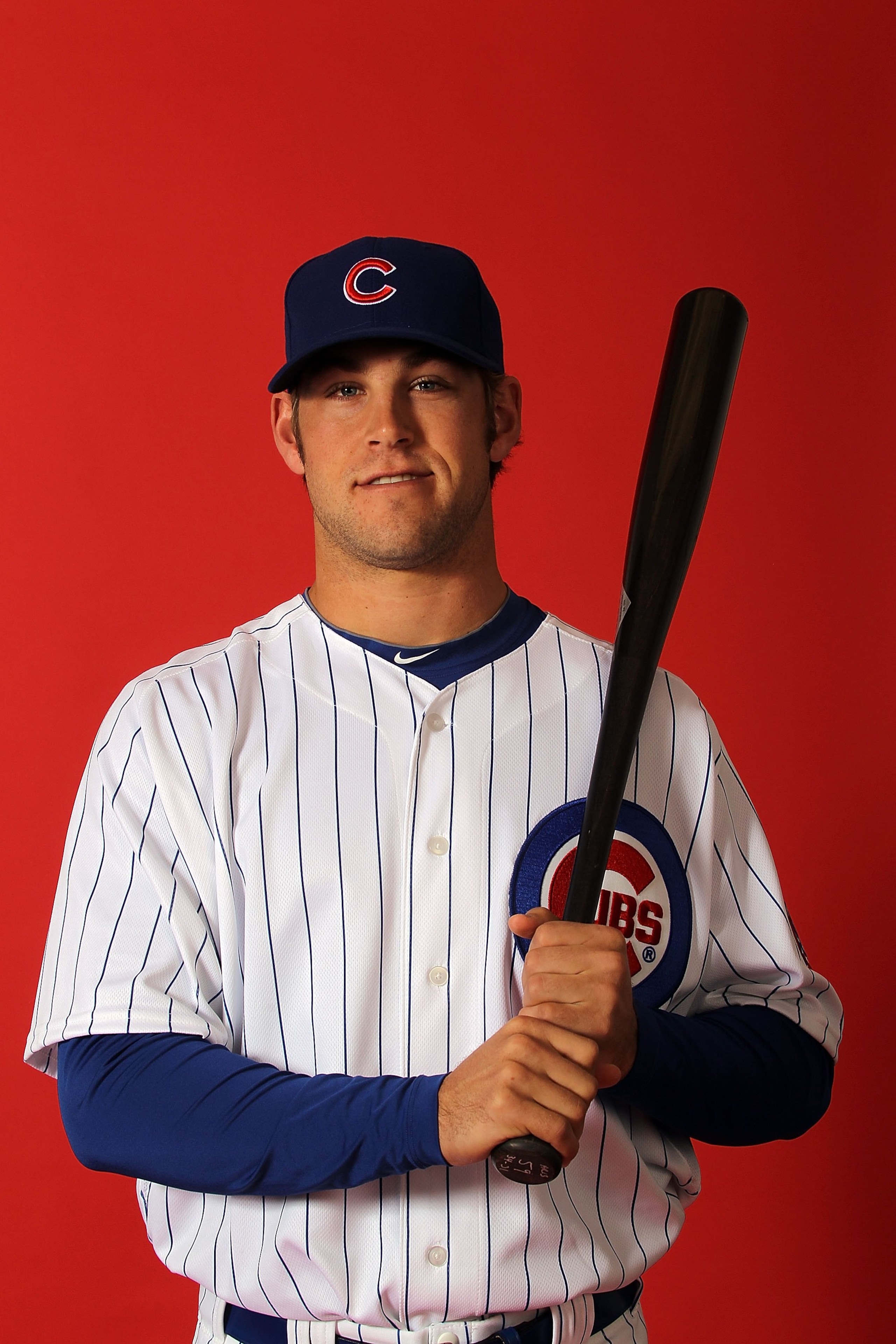 MESA, AZ - MARCH 01:  Brett Jackson of the Chicago Cubs poses for a photo during Spring Training Media Photo Day at Fitch Park on March 1, 2010 in Mesa, Arizona.  (Photo by Ronald Martinez/Getty Images)