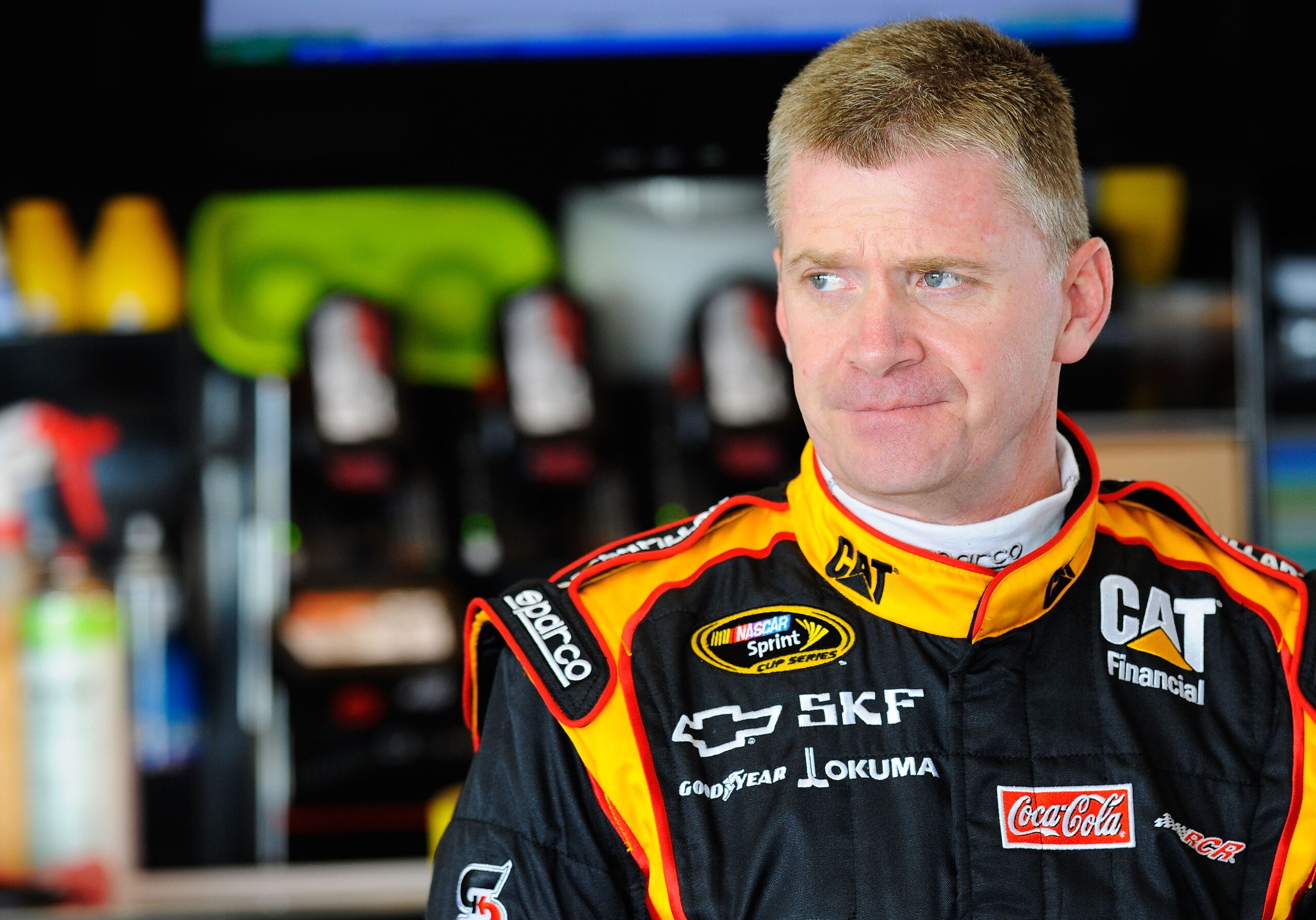 DAYTONA BEACH, FL - FEBRUARY 12: Jeff Burton, driver of the #31 Caterpilliar Chevrolet, sits in his car during practice for the NASCAR Sprint Cup Series Daytona 500 at Daytona International Speedway on February 12, 2011 in Daytona Beach, Florida. (Photo DAYTONA BEACH, FL - FEBRUARY 12: Jeff Burton, driver of the #31 Caterpilliar Chevrolet, sits in his car during practice for the NASCAR Sprint Cup Series Daytona 500 at Daytona International Speedway on February 12, 2011 in Daytona Beach, Florida. (Photo