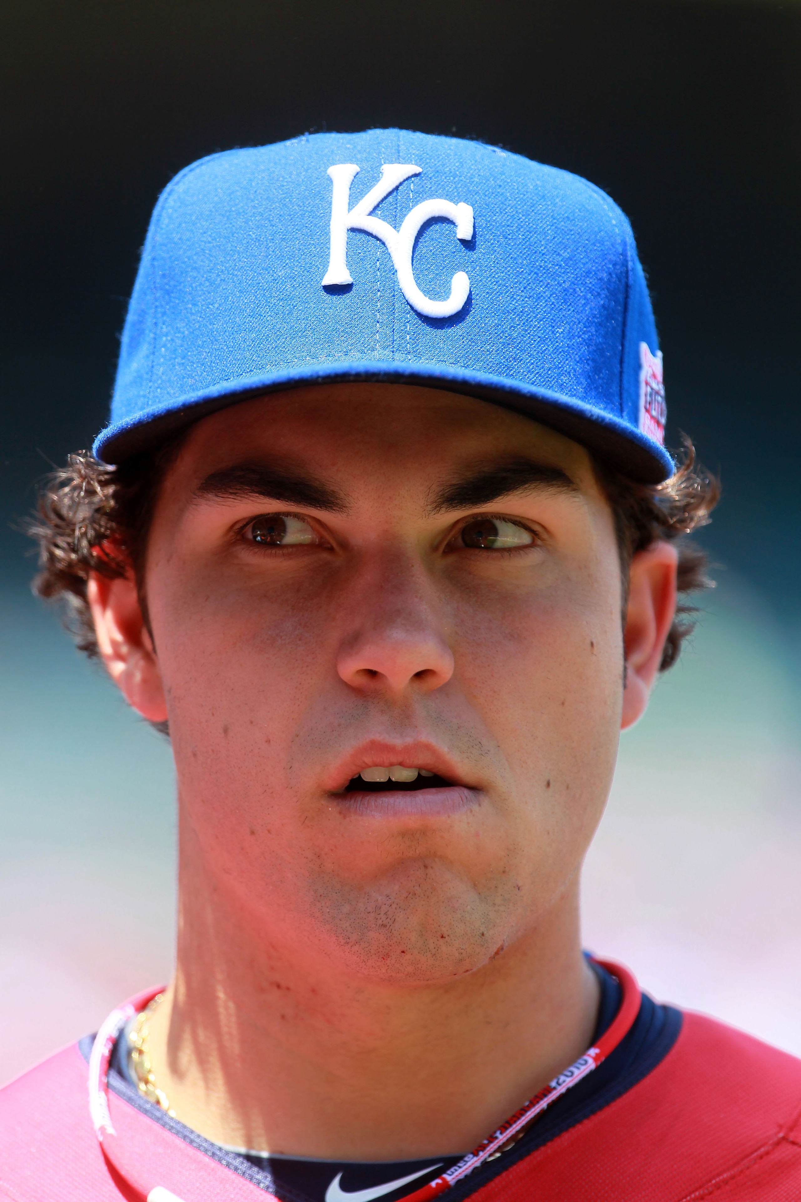 ANAHEIM, CA - JULY 11:  U.S. Futures All-Star Eric Hosmer #30 of the Kansas City Royals during the 2010 XM All-Star Futures Game at Angel Stadium of Anaheim on July 11, 2010 in Anaheim, California.  (Photo by Jeff Gross/Getty Images)