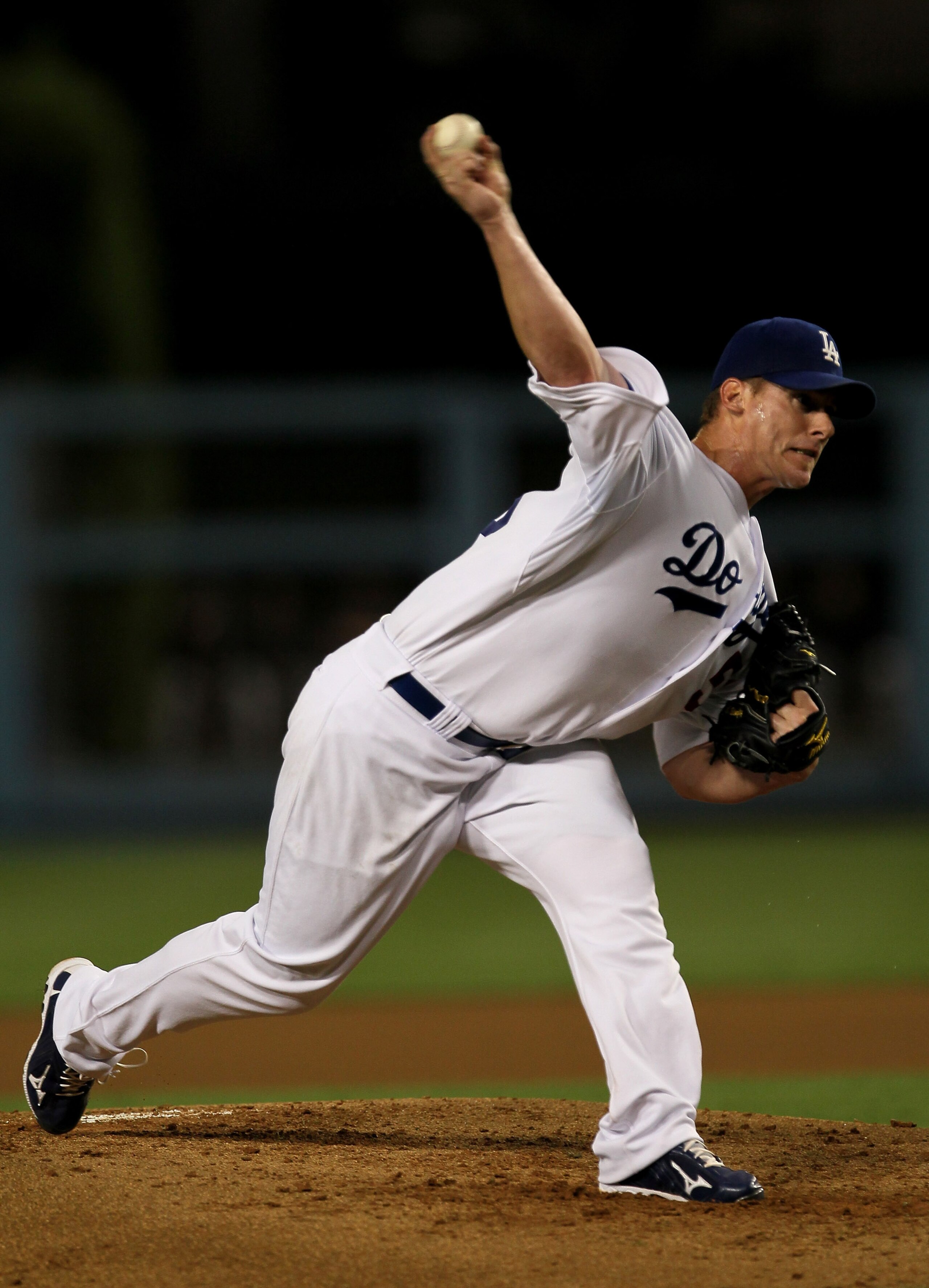 LOS ANGELES, CA - SEPTEMBER 03: Chad Billingsley #58 of the Los Angeles Dodgers throws a pitch against the San Francisco Giants on September 3, 2010 at Dodger Stadium in Los Angeles, California. (Photo by Stephen Dunn/Getty Images) LOS ANGELES, CA - SEPTEMBER 03: Chad Billingsley #58 of the Los Angeles Dodgers throws a pitch against the San Francisco Giants on September 3, 2010 at Dodger Stadium in Los Angeles, California. (Photo by Stephen Dunn/Getty Images)