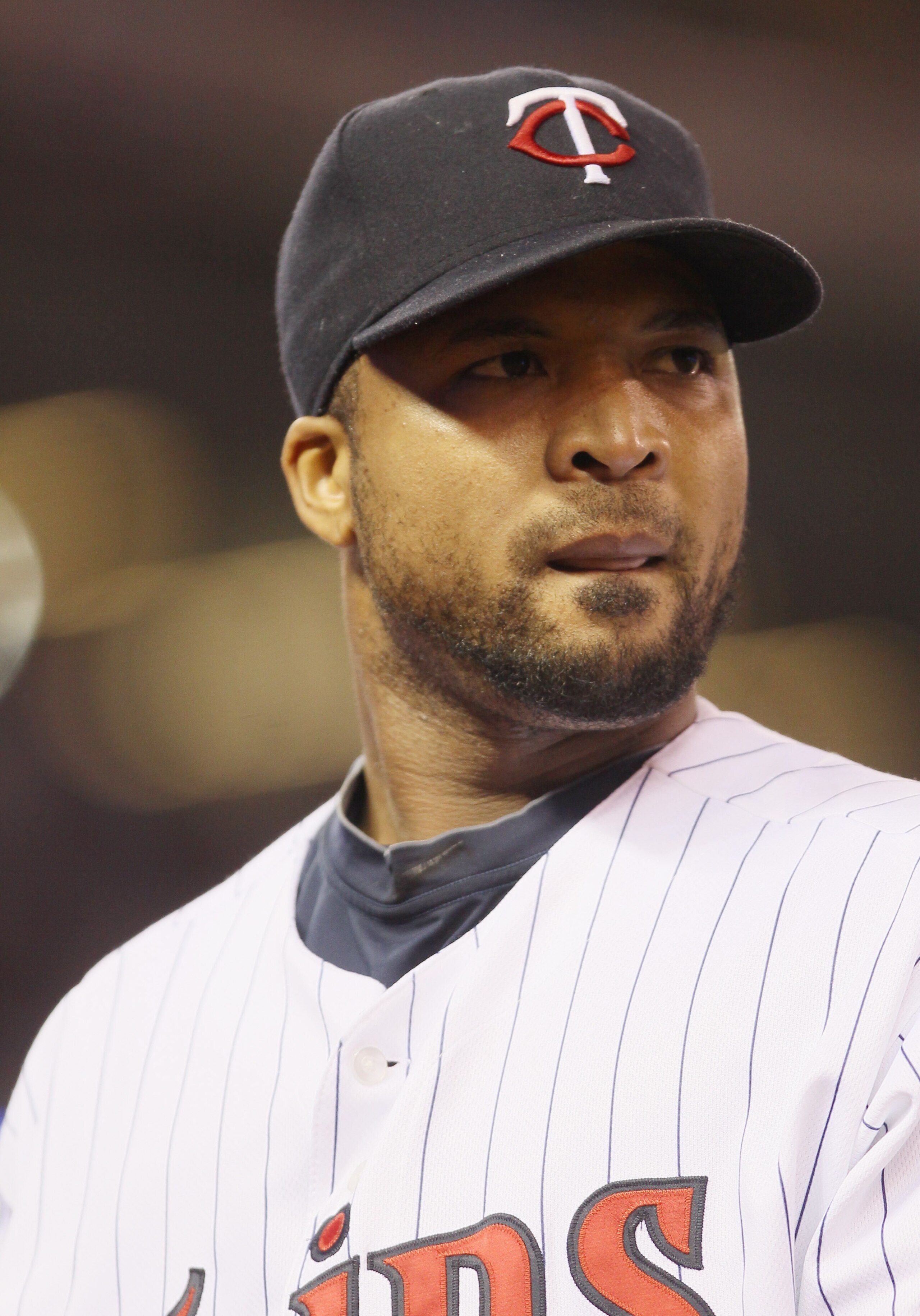 MINNEAPOLIS - OCTOBER 06: Starting pitcher Francisco Liriano #47 of the Minnesota Twins walks to the dugout after he is pulled from the game in the sixth inning against the New York Yankees during game one of the ALDS on October 6, 2010 at Target Field i MINNEAPOLIS - OCTOBER 06: Starting pitcher Francisco Liriano #47 of the Minnesota Twins walks to the dugout after he is pulled from the game in the sixth inning against the New York Yankees during game one of the ALDS on October 6, 2010 at Target Field i