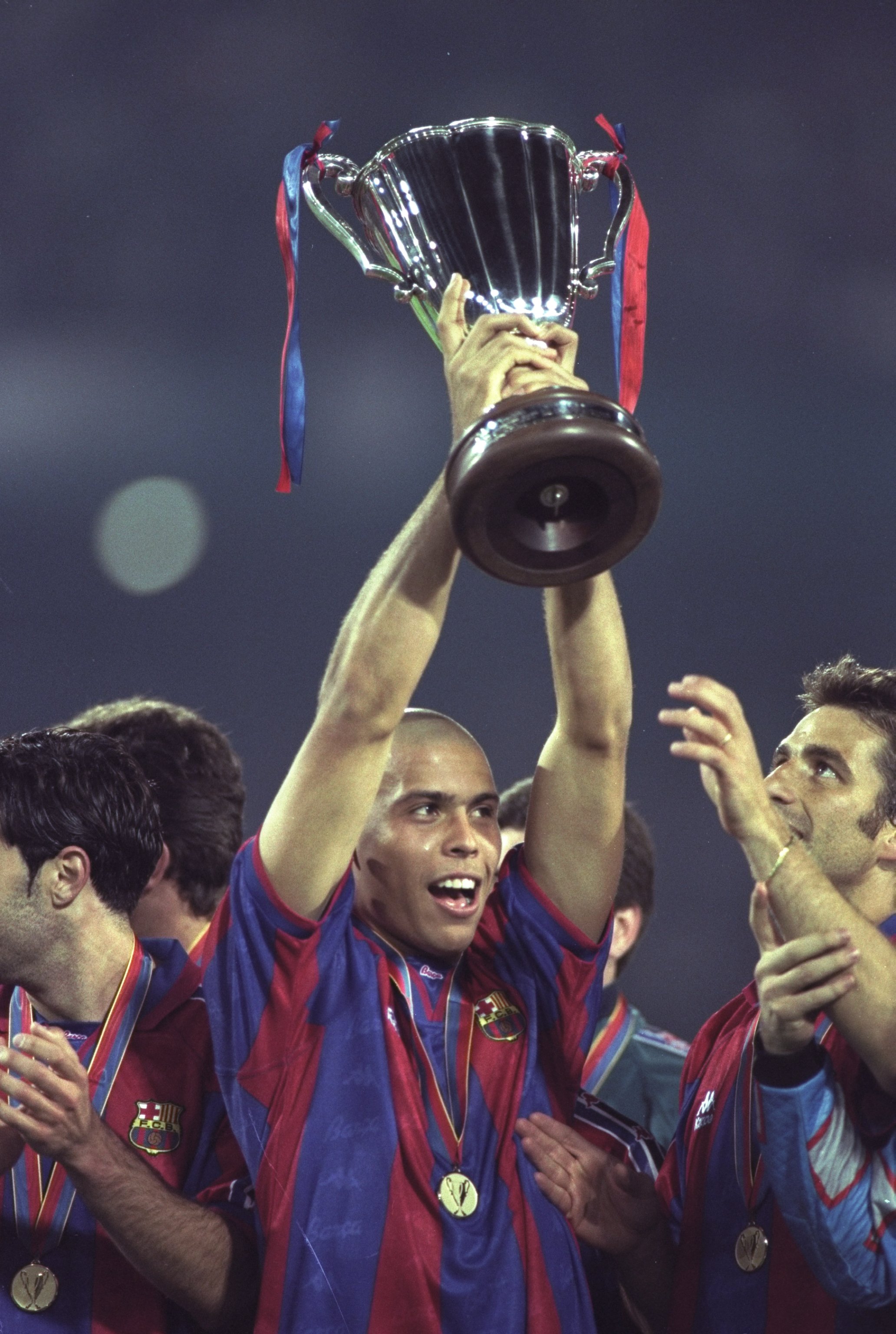 The day Barcelona won the UEFA Cup Winners Cup, Ronaldo's first European title.