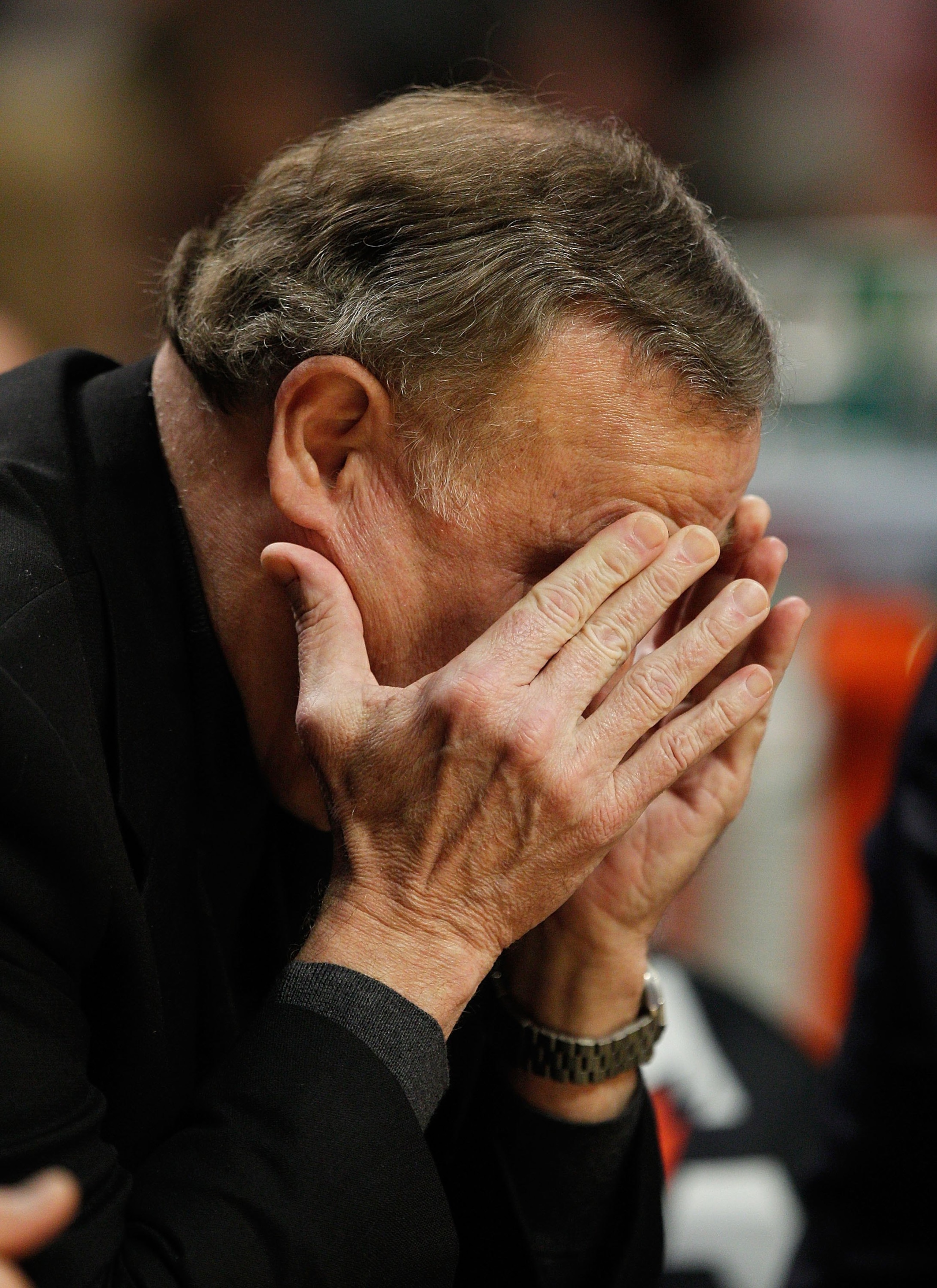 CHICAGO - MARCH 22: Head coach Rick Adelman of the Houston Rockets reacts to a play during a game against the Chicago Bulls at the United Center on March 22, 2010 in Chicago, Illinois. The Bulls defeated the Rockets 98-88. NOTE TO USER: User expressly ack