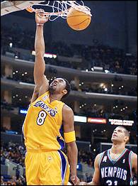 This Day In Lakers History: Kobe Bryant Leads L.A. To 14th Straight Victory  In Comeback Win Over SuperSonics