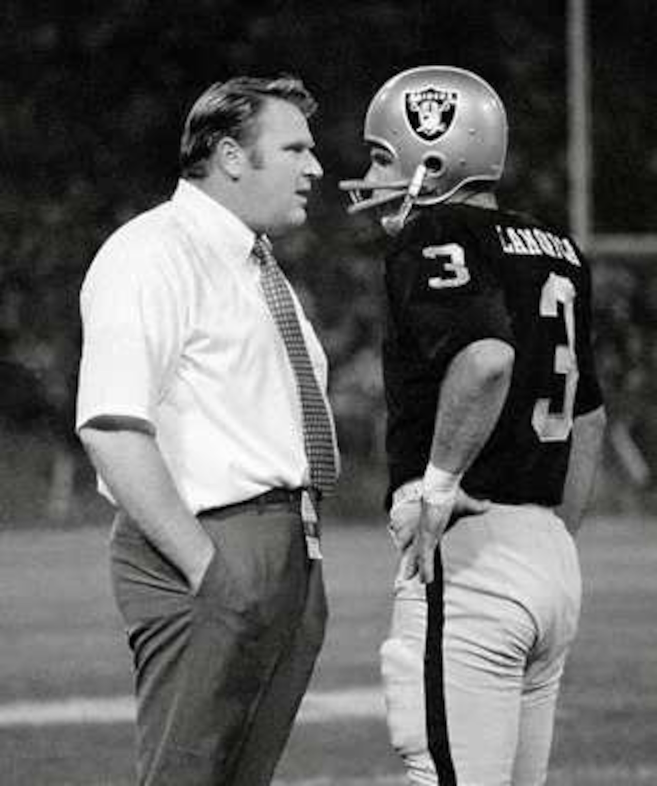 Daryle Lamonica and his legendary coach John Madden