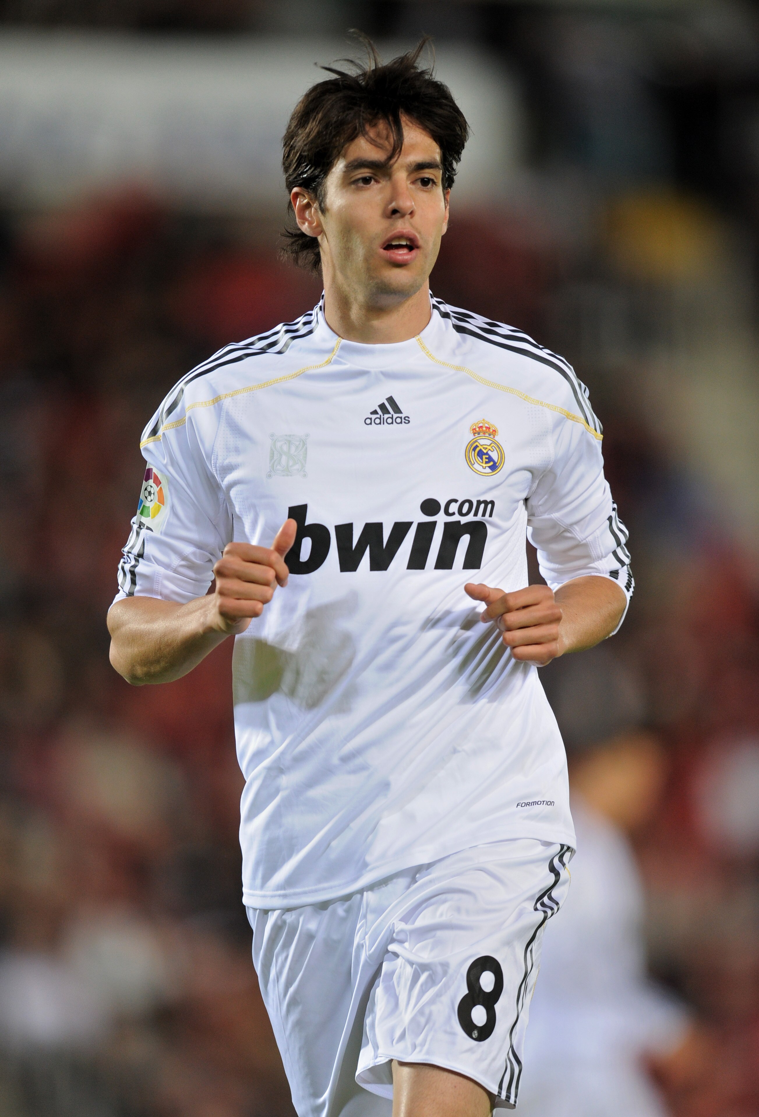 MALLORCA, SPAIN - MAY 05:  Kaka of Real Madrid looks on during the La Liga match between Mallorca and Real Madrid at the ONO Estadio on May 5, 2010 in Mallorca, Spain. Real Madrid won the match 4-1.  (Photo by Jasper Juinen/Getty Images)