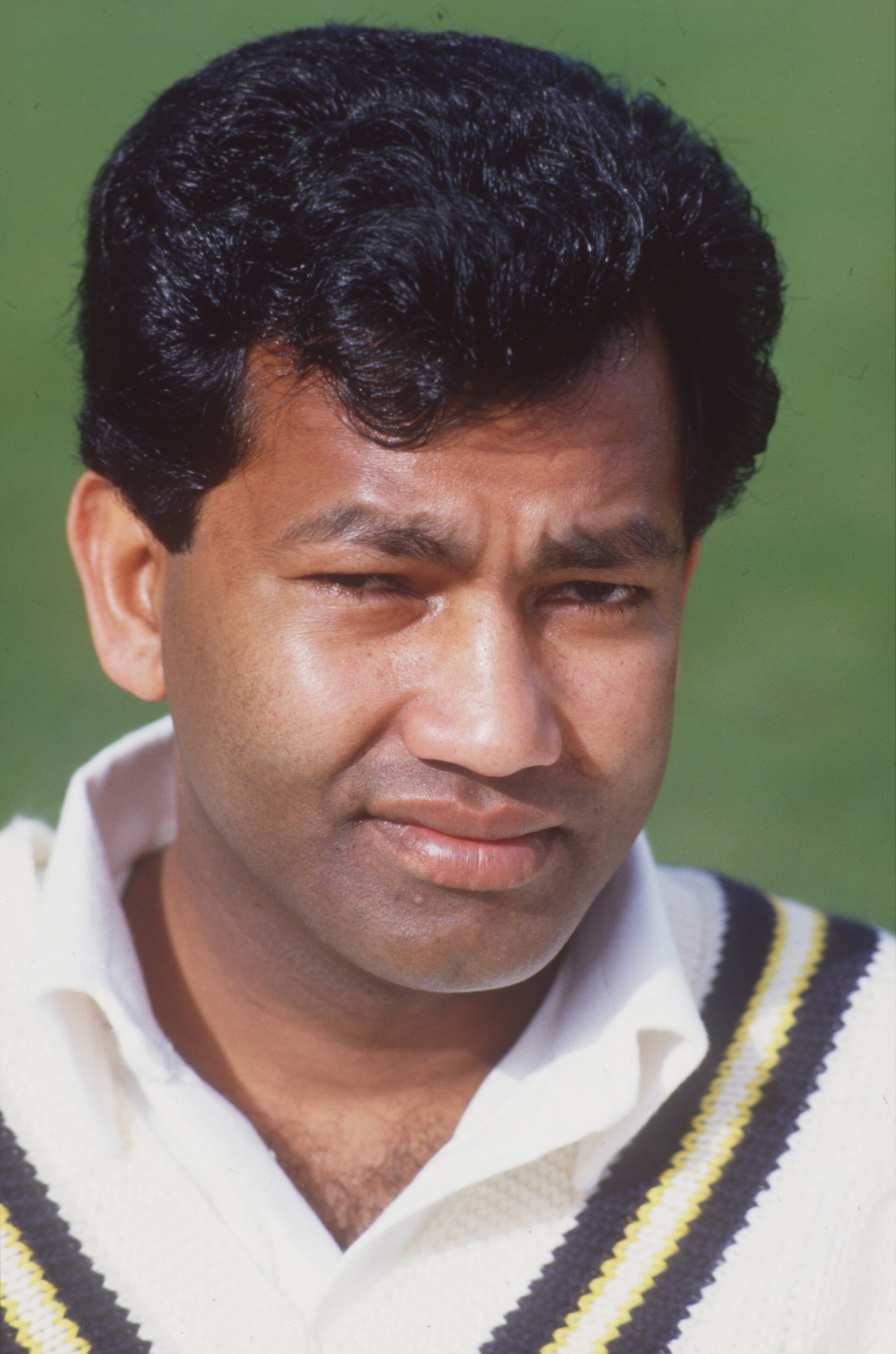 APR 1986: PORTRAIT OF ALVIN KALLICHARRAN OF THE WEST INDIES AND WARWICKSHIRE. APR 1986: PORTRAIT OF ALVIN KALLICHARRAN OF THE WEST INDIES AND WARWICKSHIRE.