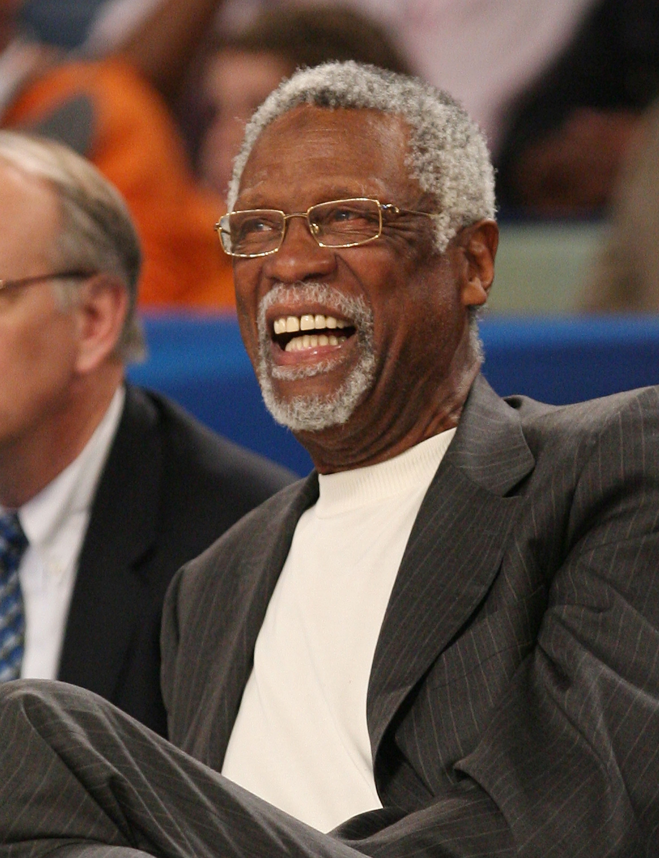 NEW ORLEANS - FEBRUARY 17:  Bill Russell attends the 57th NBA All-Star Game, part of 2008 NBA All-Star Weekend at the New Orleans Arena on February 17, 2008 in New Orleans, Louisiana.  NOTE TO USER: User expressly acknowledges and agrees that, by download