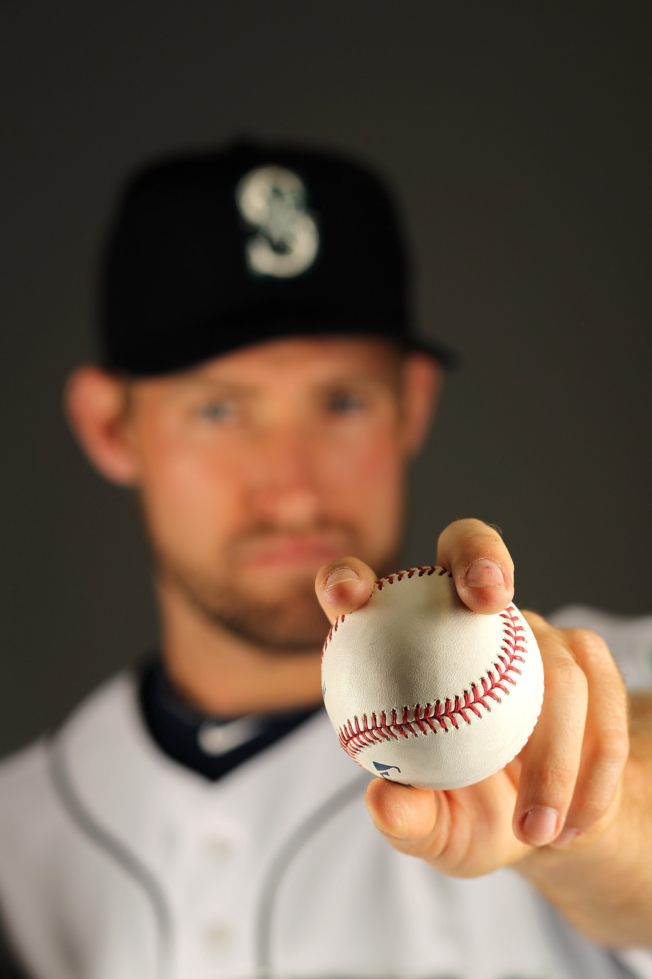 PEORIA, AZ - FEBRUARY 25:  Garrett Olson of the Seattle Mariners poses during photo media day at the Mariners spring training complex on February 25, 2010 in Peoria, Arizona.  (Photo by Ezra Shaw/Getty Images)