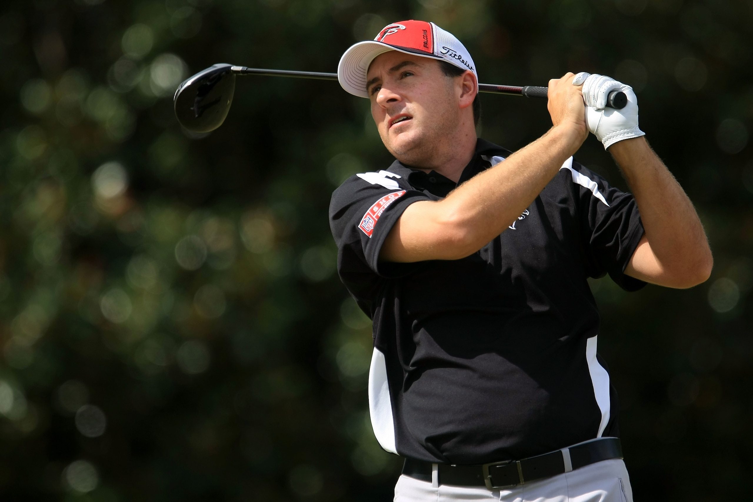 ATLANTA - SEPTEMBER 27:  Ben Curtis plays his tee shot on the fifth hole during the third round of THE TOUR Championship presented by Coca-Cola, at East Lake Golf Club on September 27, 2008 in Atlanta, Georgia. This is the final event of the PGA TOUR Play