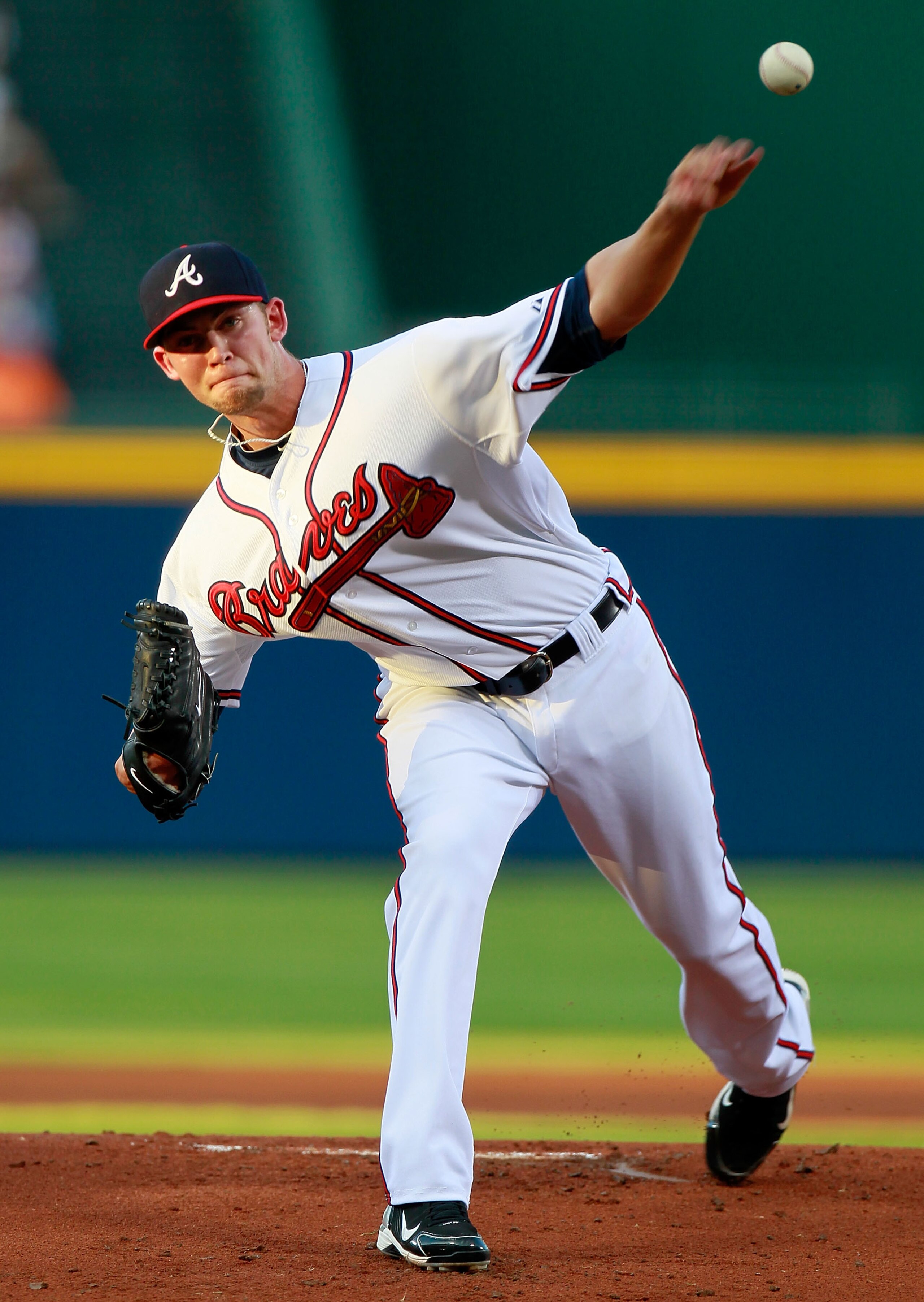 ATLANTA - AUGUST 31: Starting pitcher Mike Minor #56 of the Atlanta Braves pitches in the first inning to the New York Mets at Turner Field on August 31, 2010 in Atlanta, Georgia. (Photo by Kevin C. Cox/Getty Images) ATLANTA - AUGUST 31: Starting pitcher Mike Minor #56 of the Atlanta Braves pitches in the first inning to the New York Mets at Turner Field on August 31, 2010 in Atlanta, Georgia. (Photo by Kevin C. Cox/Getty Images)