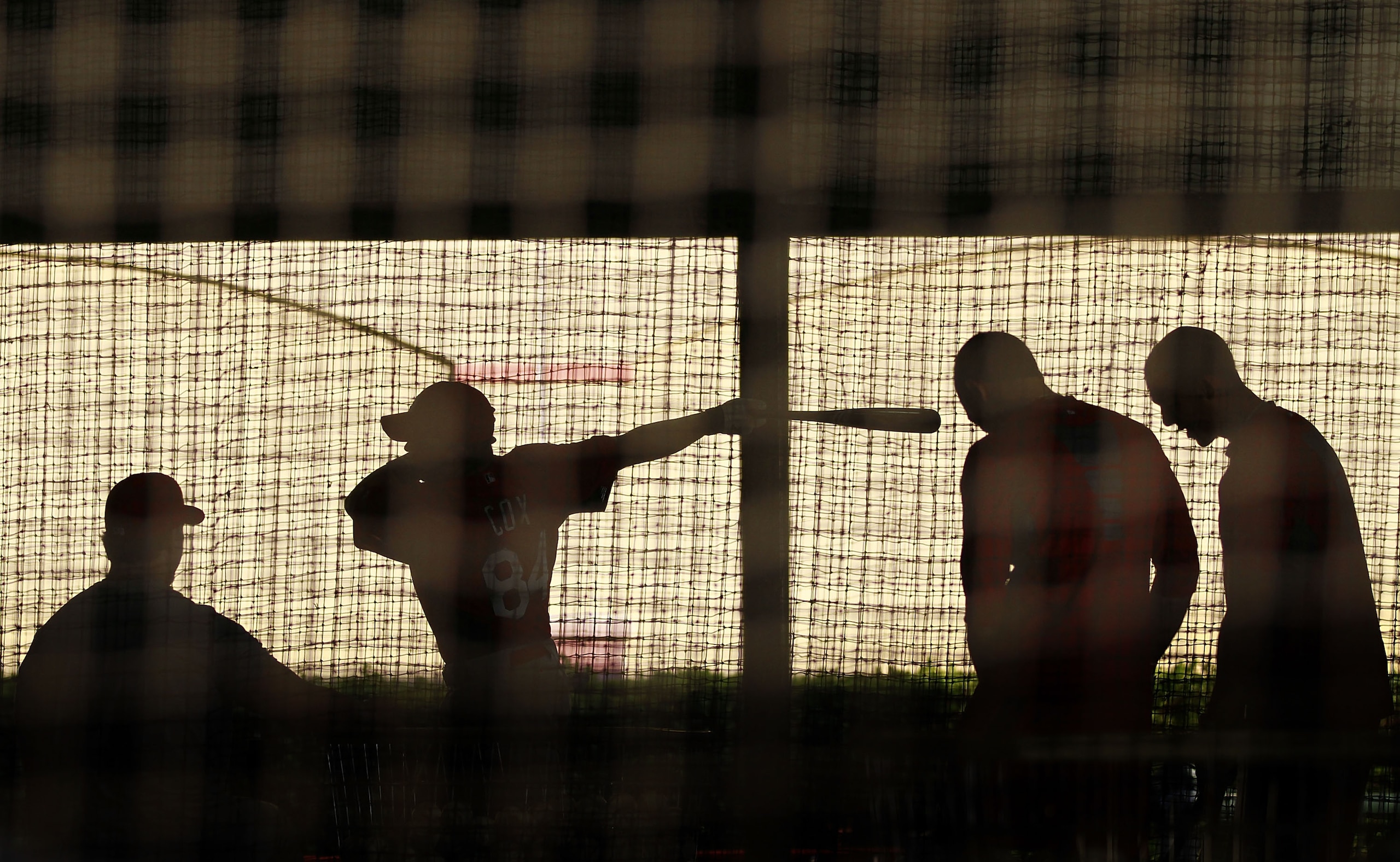 JUPITER, FL - FEBRUARY 16: St. Louis Cardinals players take batting practice at Roger Dean Stadium on February 16, 2011 in Jupiter, Florida. (Photo by Marc Serota/Getty Images) JUPITER, FL - FEBRUARY 16: St. Louis Cardinals players take batting practice at Roger Dean Stadium on February 16, 2011 in Jupiter, Florida. (Photo by Marc Serota/Getty Images)