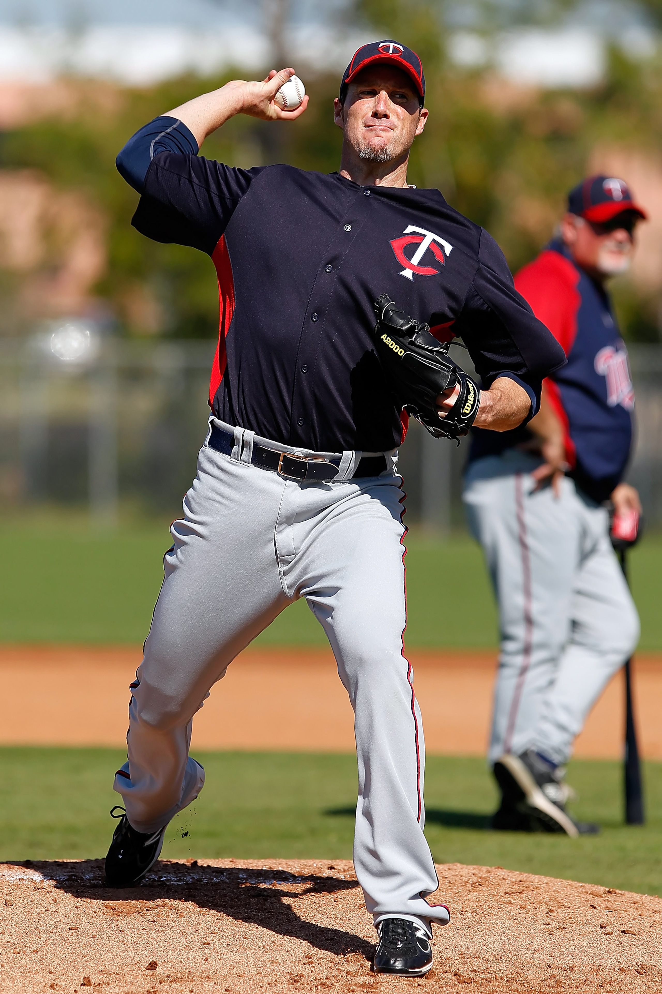 FORT MYERS, FL - FEBRUARY 23: Pitcher Joe Nathan #36 of the Minnesota Twins throws during a spring training workout session at Hammond Stadium on February 23, 2011 in Fort Myers, Florida. (Photo by J. Meric/Getty Images) FORT MYERS, FL - FEBRUARY 23: Pitcher Joe Nathan #36 of the Minnesota Twins throws during a spring training workout session at Hammond Stadium on February 23, 2011 in Fort Myers, Florida. (Photo by J. Meric/Getty Images)