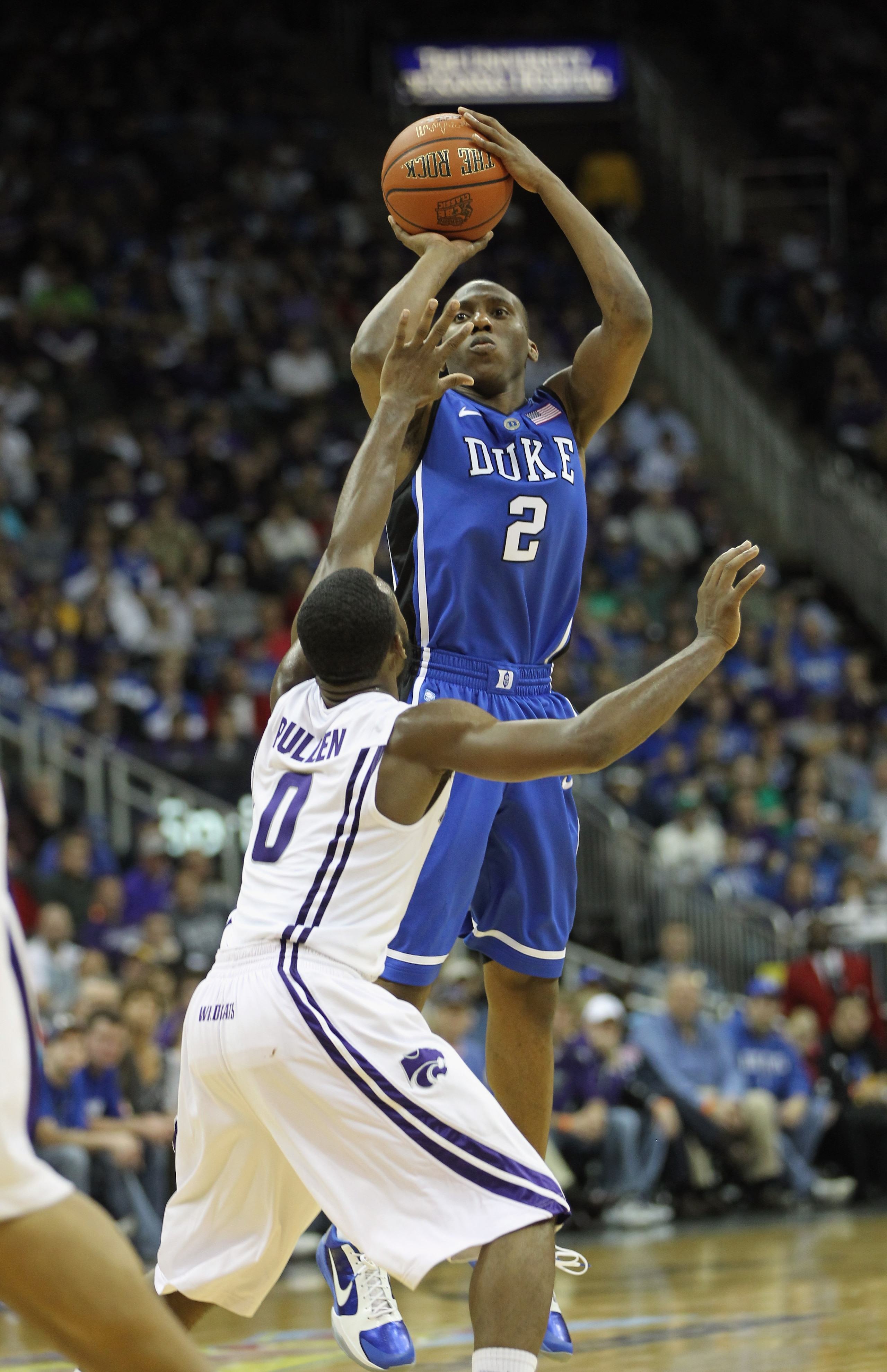 KANSAS CITY, MO - NOVEMBER 22:  Nolan Smith #2 of the Duke Blue Devils in action during the CBE Classic game against the Marquette Golden Eagles on November 22, 2010 at the Sprint Center in Kansas City, Missouri.  (Photo by Jamie Squire/Getty Images)