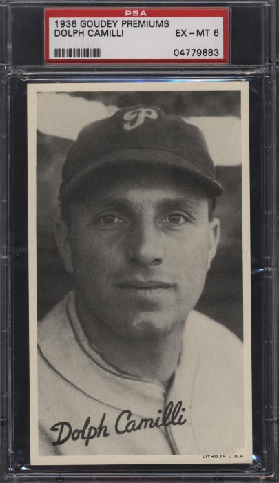 George McQuillan, Philadelphia Phillies, baseball card portrait]