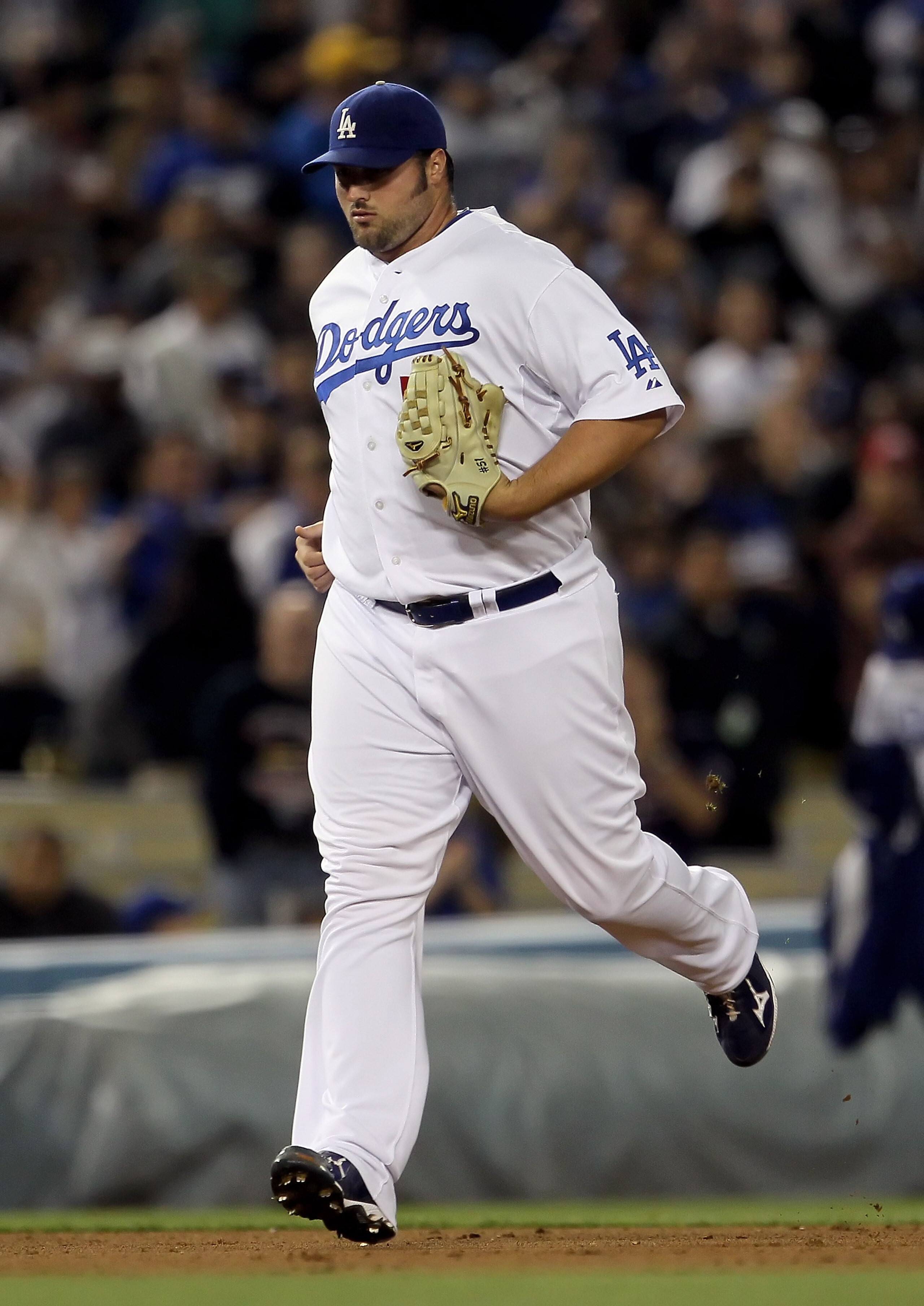LOS ANGELES, CA - JUNE 09: Pitcher Jonathan Broxton #51 of the Los Angeles Dodgers plays against the St. Louis Cardinals in the game at Dodger Stadium on June 9, 2010 in Los Angeles, California. (Photo by Jeff Gross/Getty Images) LOS ANGELES, CA - JUNE 09: Pitcher Jonathan Broxton #51 of the Los Angeles Dodgers plays against the St. Louis Cardinals in the game at Dodger Stadium on June 9, 2010 in Los Angeles, California. (Photo by Jeff Gross/Getty Images)