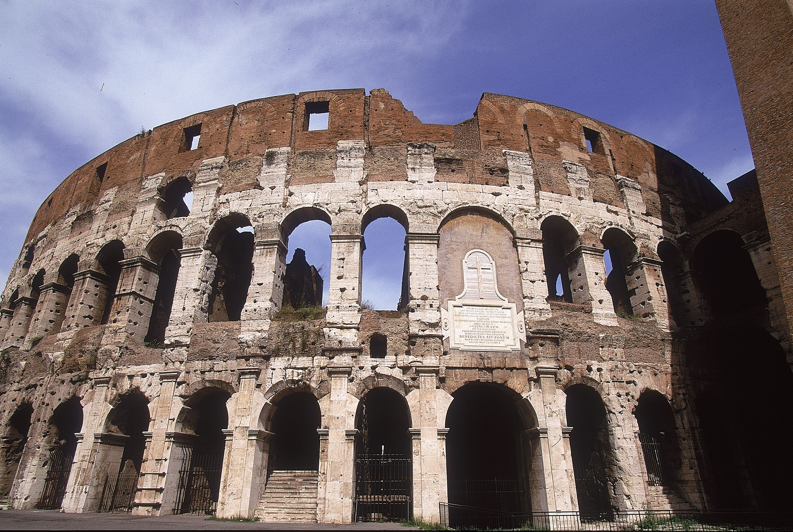 14 May 1996:  General view of the Colosseum in Rome during the Italian Open in Italy. \ Mandatory Credit: Clive Brunskill /Allsport