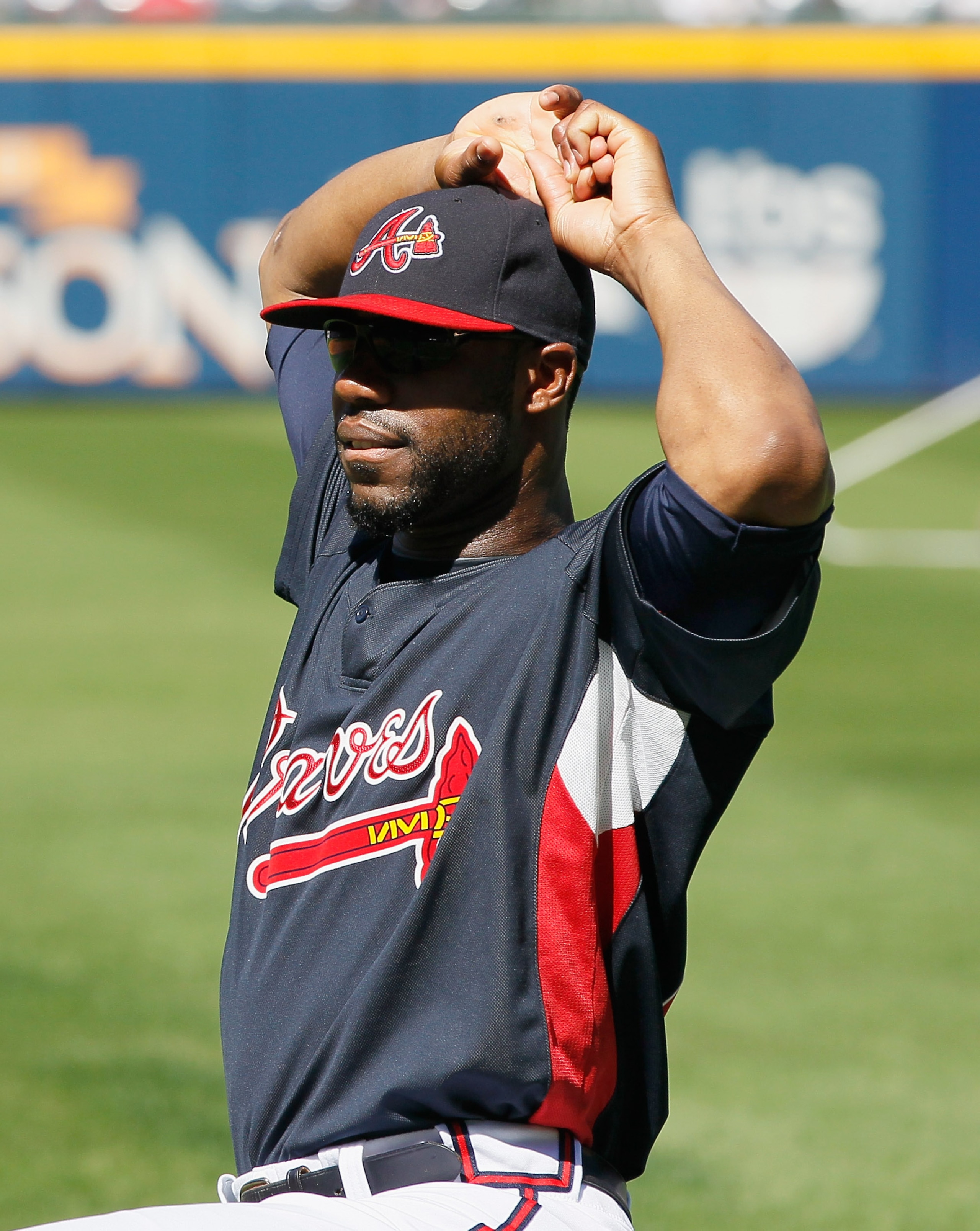 ATLANTA - OCTOBER 10: Jason Heyward #22 of the Atlanta Braves against the San Francisco Giants during Game Three of the NLDS of the 2010 MLB Playoffs at Turner Field on October 10, 2010 in Atlanta, Georgia. (Photo by Kevin C. Cox/Getty Images) ATLANTA - OCTOBER 10: Jason Heyward #22 of the Atlanta Braves against the San Francisco Giants during Game Three of the NLDS of the 2010 MLB Playoffs at Turner Field on October 10, 2010 in Atlanta, Georgia. (Photo by Kevin C. Cox/Getty Images)