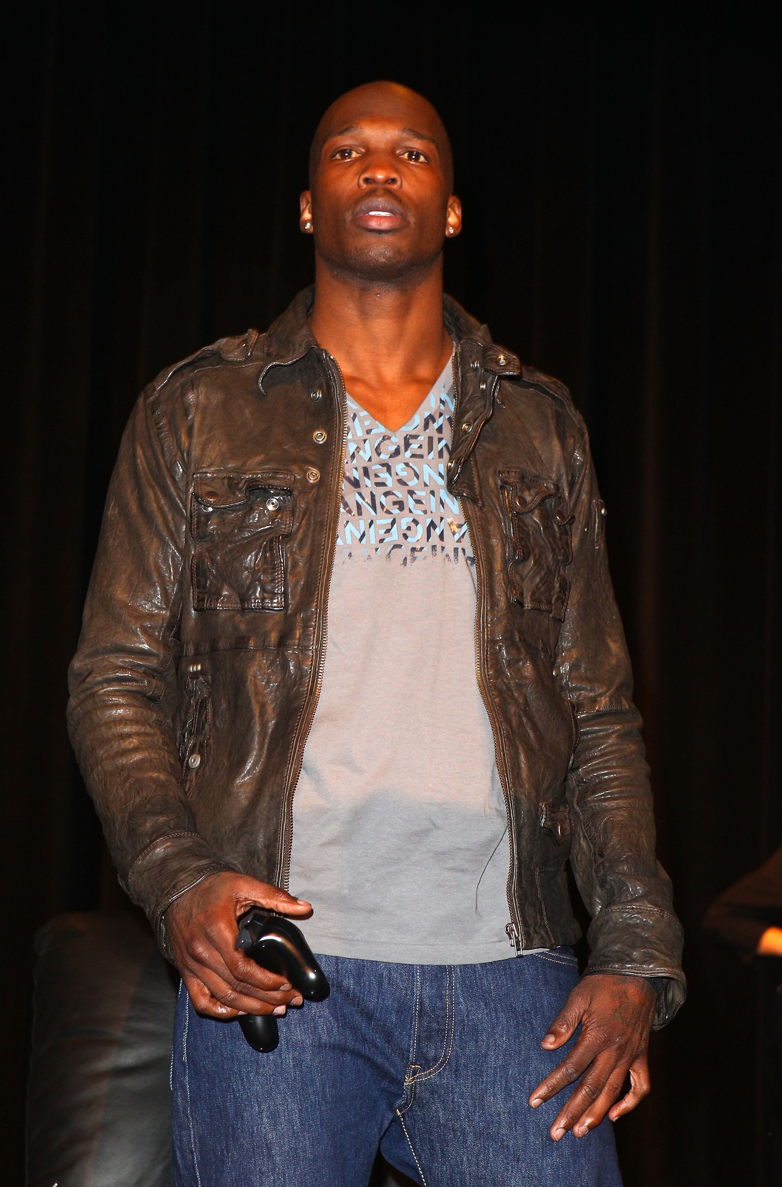 GRAPEVINE, TX - FEBRUARY 03:  NFL player Chad Ochocinco attends the EA SPORTS Madden Bowl XVII at The Glass Cactus on February 3, 2011 in Grapevine, Texas.  (Photo by Joe Scarnici/Getty Images for Madden Bowl XVII)