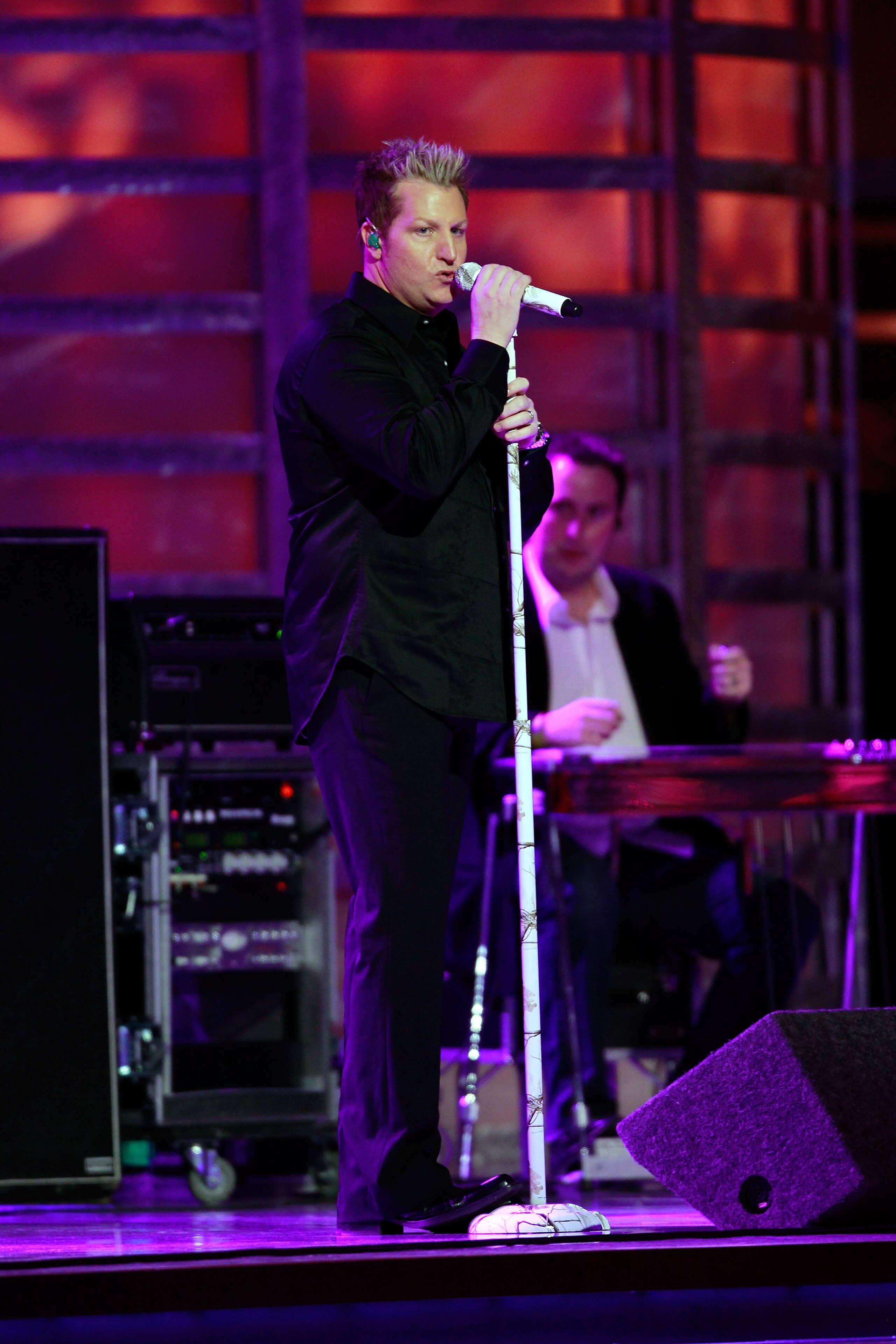 LAS VEGAS, NV - DECEMBER 03:  Singer Gary LeVox of Rascal Flatts performs during the NASCAR Sprint Cup Series awards banquet at the Wynn Las Vegas Hotel on December 3, 2010 in Las Vegas, Nevada.  (Photo by Chris Trotman/Getty Images)