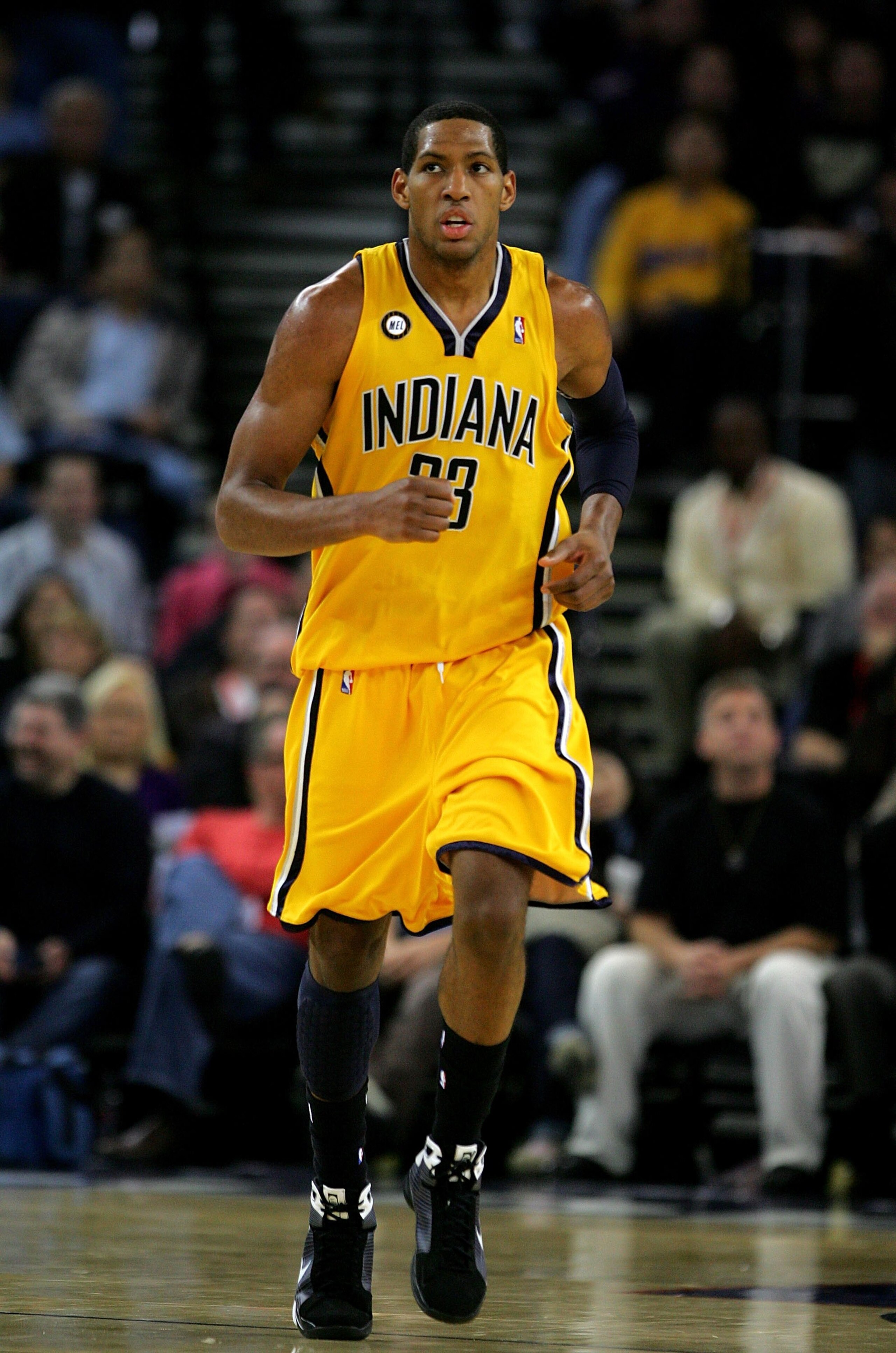 OAKLAND, CA - NOVEMBER 30: Danny Granger #33 of the Indiana Pacers in action during their game against the Golden State Warriors at Oracle Arena on November 30, 2009 in Oakland, California. NOTE TO USER: User expressly acknowledges and agrees that, by do OAKLAND, CA - NOVEMBER 30: Danny Granger #33 of the Indiana Pacers in action during their game against the Golden State Warriors at Oracle Arena on November 30, 2009 in Oakland, California. NOTE TO USER: User expressly acknowledges and agrees that, by do