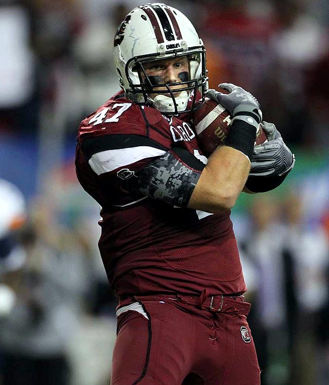 NFL Draft 2011 Don't Overlook South Carolina Fullback Patrick DiMarco
