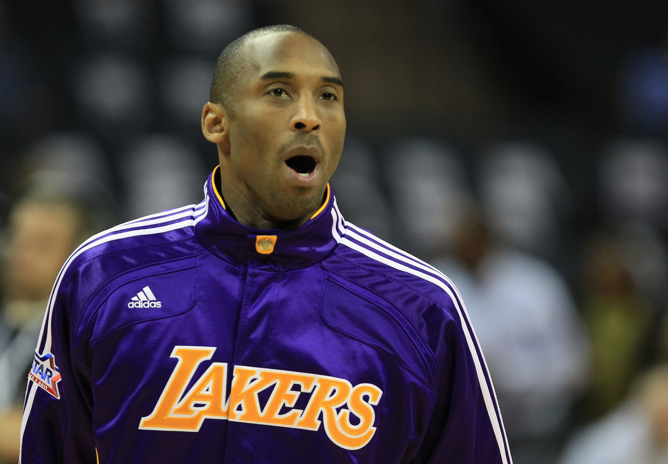 CHARLOTTE, NC - FEBRUARY 14: Kobe Bryant #24 of the Los Angeles Lakers against the Charlotte Bobcats during their game at Time Warner Cable Arena on February 14, 2011 in Charlotte, North Carolina. NOTE TO USER: User expressly acknowledges and agrees that CHARLOTTE, NC - FEBRUARY 14: Kobe Bryant #24 of the Los Angeles Lakers against the Charlotte Bobcats during their game at Time Warner Cable Arena on February 14, 2011 in Charlotte, North Carolina. NOTE TO USER: User expressly acknowledges and agrees that