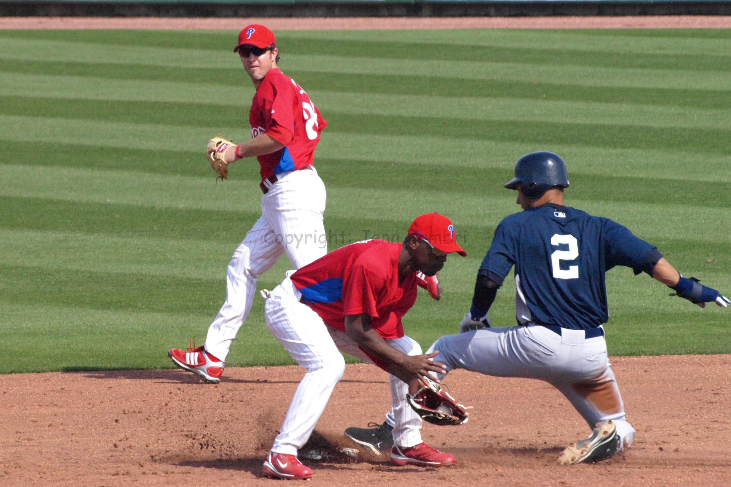 Jimmy Rollins, Chase Utley, Derek Jeter / Photo: Jenn Zambri