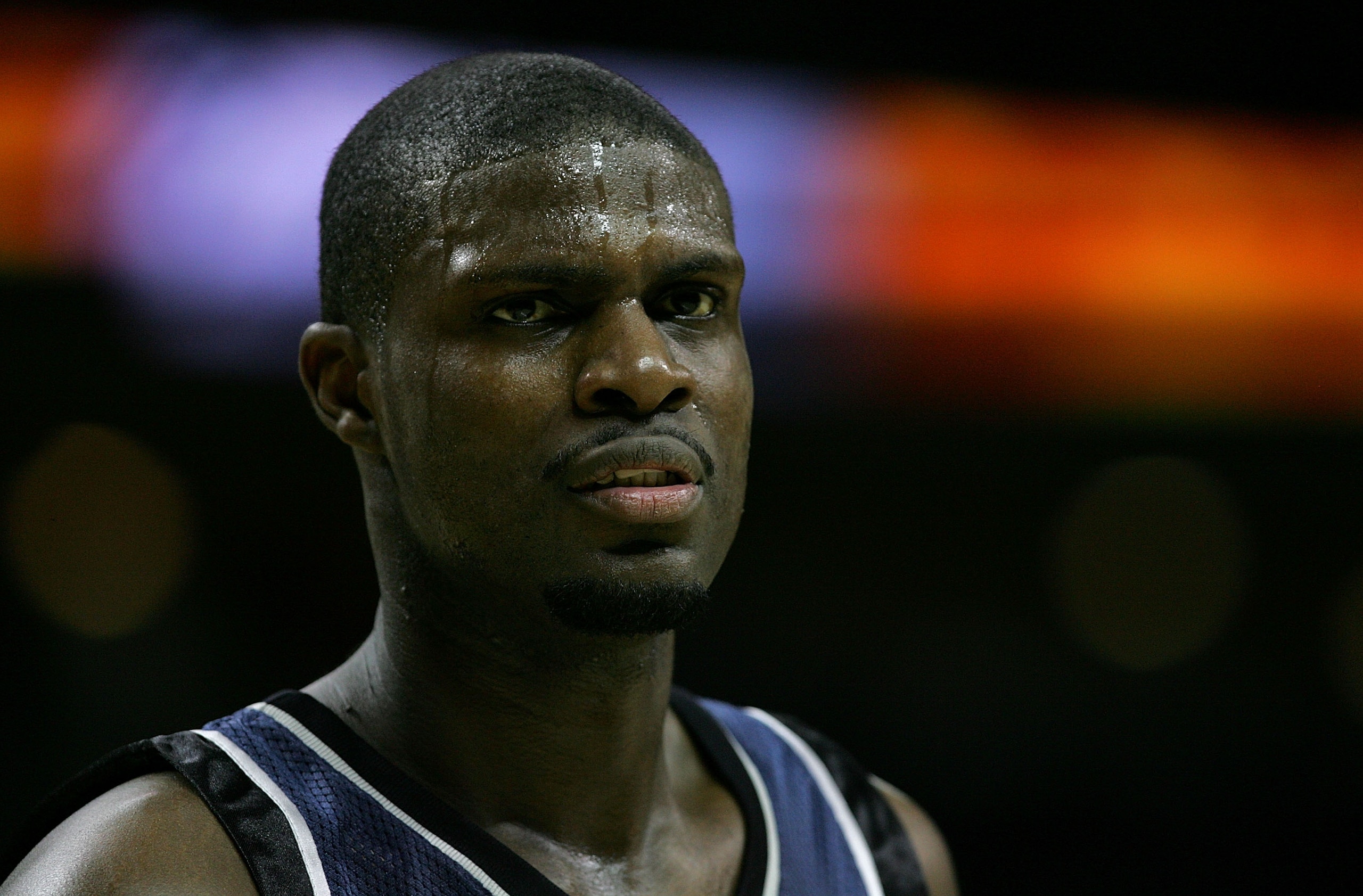 CHARLOTTE, NC - DECEMBER 19: Nazr Mohammed #6 of the Charlotte Bobcats watches on in his first game with the Bobcats since being traded to the team during their game against the Utah Jazz at Bobcats Arena December 19, 2007 in Charlotte, North Carolina. N CHARLOTTE, NC - DECEMBER 19: Nazr Mohammed #6 of the Charlotte Bobcats watches on in his first game with the Bobcats since being traded to the team during their game against the Utah Jazz at Bobcats Arena December 19, 2007 in Charlotte, North Carolina. N