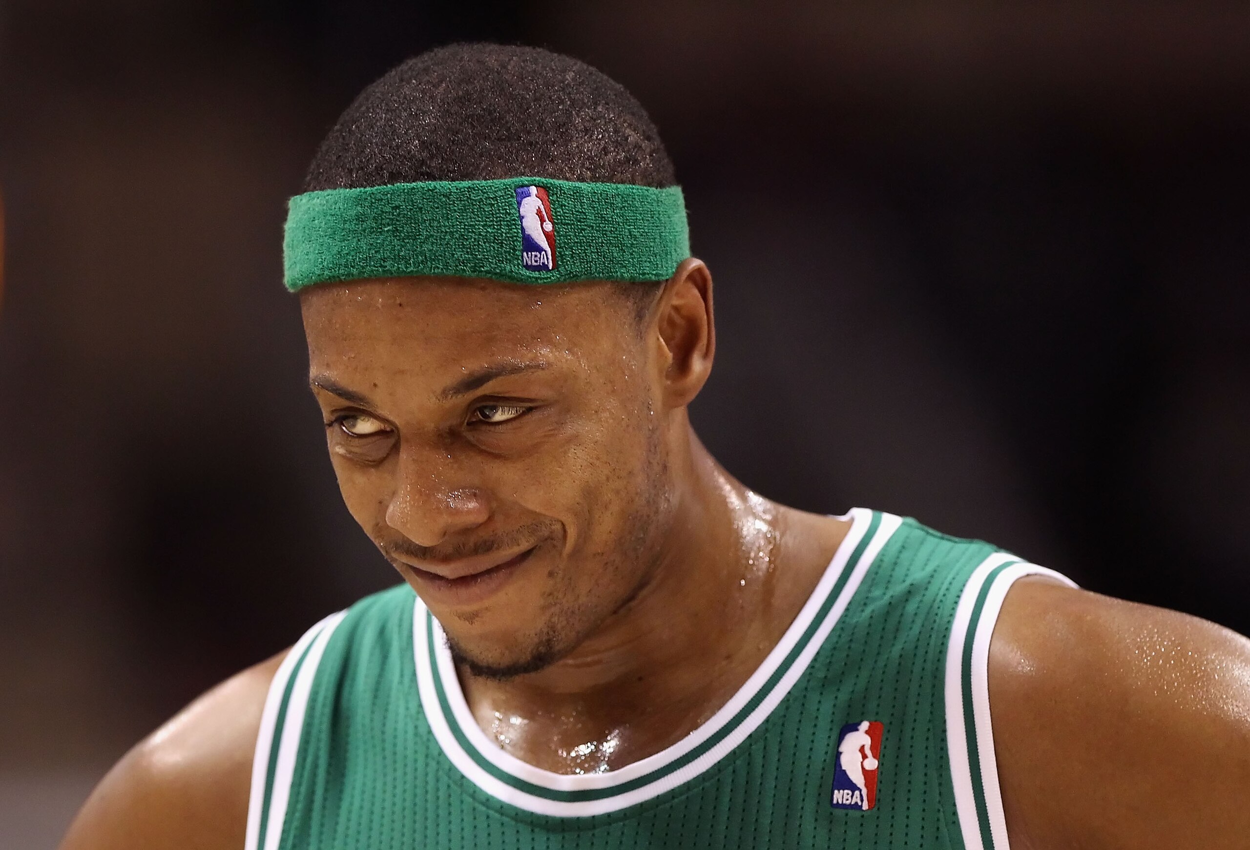PHOENIX, AZ - JANUARY 28: Paul Pierce #34 of the Boston Celtics during the NBA game against the Phoenix Suns at US Airways Center on January 28, 2011 in Phoenix, Arizona. The Suns defeated the Celtics 88-71. NOTE TO USER: User expressly acknowledges an PHOENIX, AZ - JANUARY 28: Paul Pierce #34 of the Boston Celtics during the NBA game against the Phoenix Suns at US Airways Center on January 28, 2011 in Phoenix, Arizona. The Suns defeated the Celtics 88-71. NOTE TO USER: User expressly acknowledges an